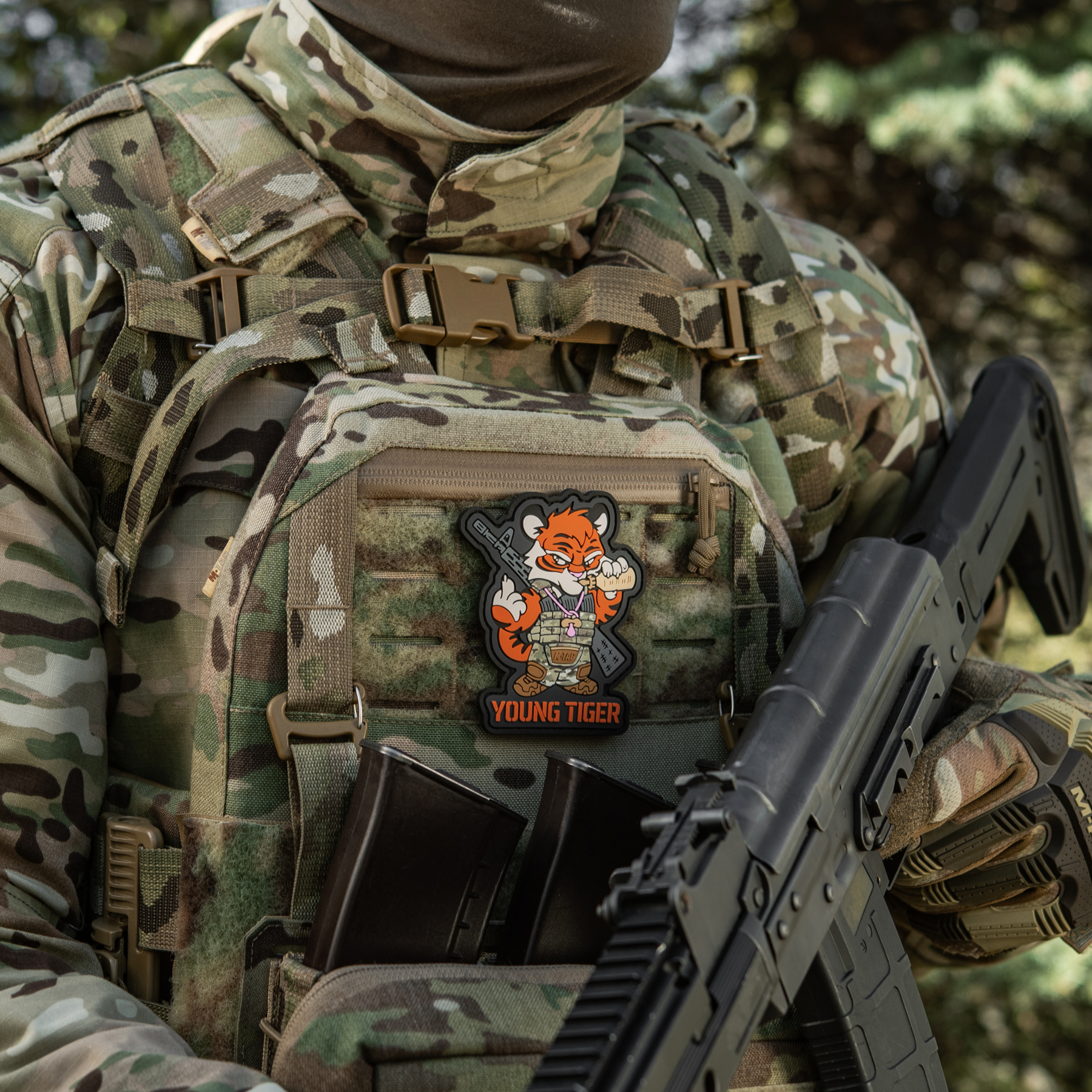 M-Tac нашивка Young Tiger PVC M-Tac нашивка Young Tiger PVC - Зображення 8