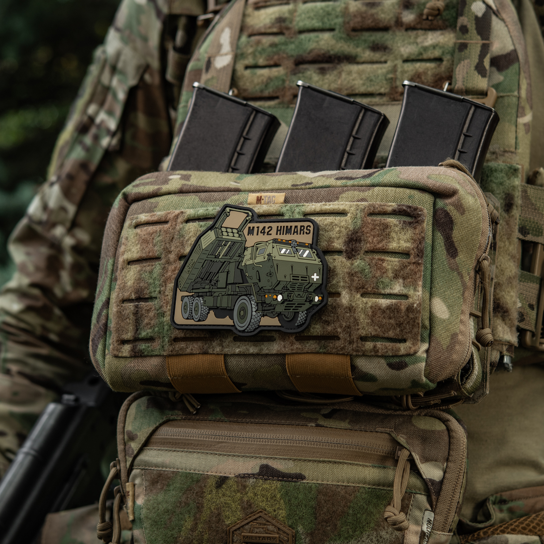 M-Tac нашивка M142 Himars (PVC) M-Tac нашивка M142 Himars (PVC) - Зображення 13