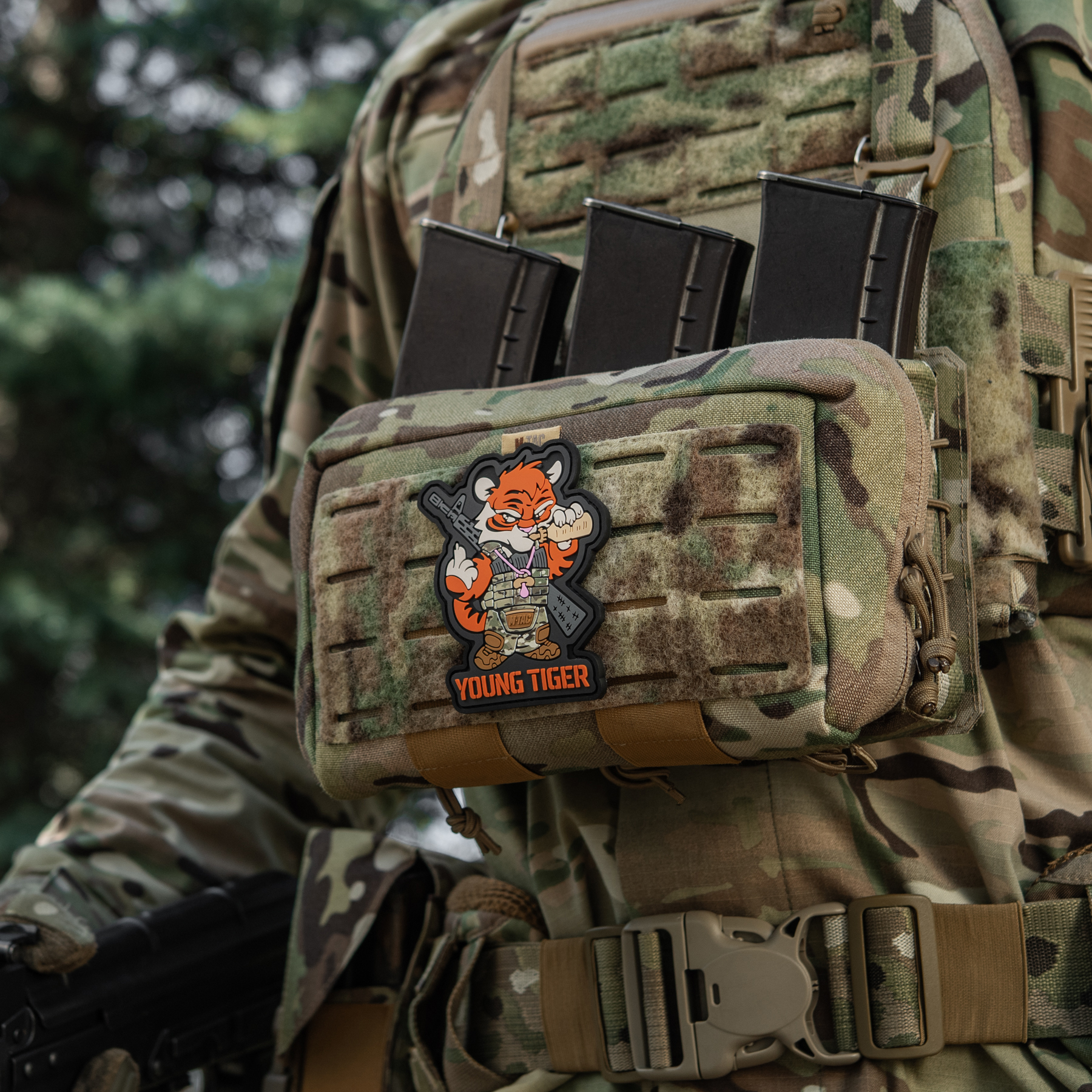 M-Tac нашивка Young Tiger PVC M-Tac нашивка Young Tiger PVC - Зображення 14