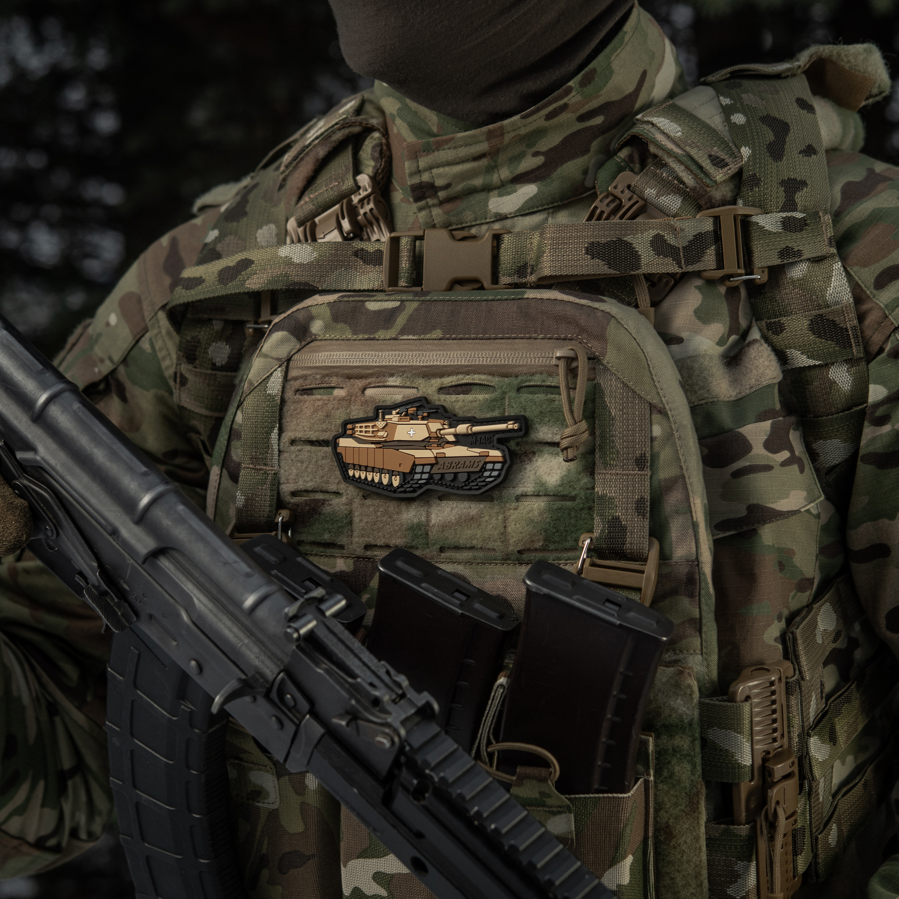 M-Tac нашивка ABRAMS (PVC) coyot M-Tac нашивка ABRAMS (PVC) coyot - Зображення 2