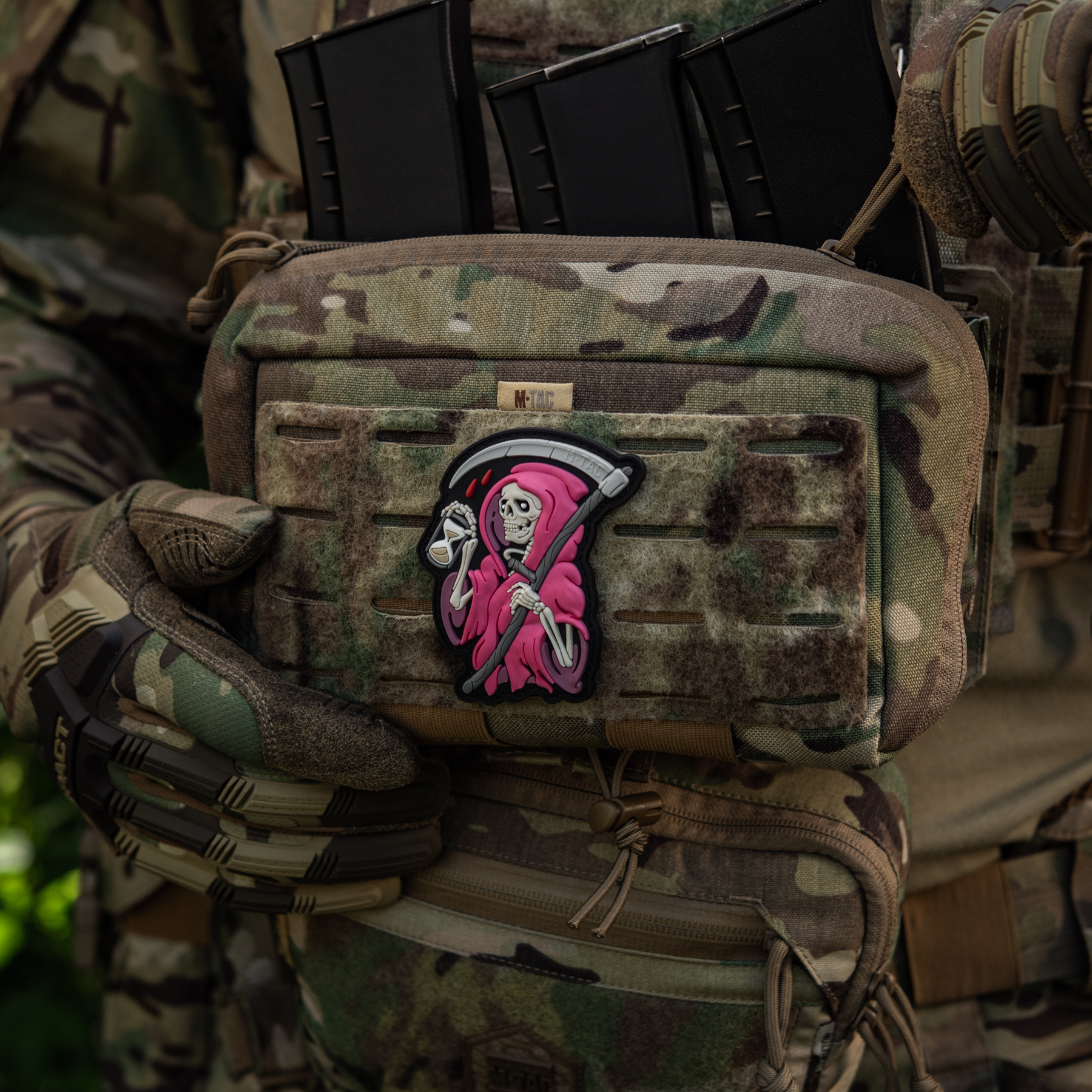 M-Tac нашивка Time PVC Pink/Black M-Tac нашивка Time PVC Pink/Black - Зображення 11