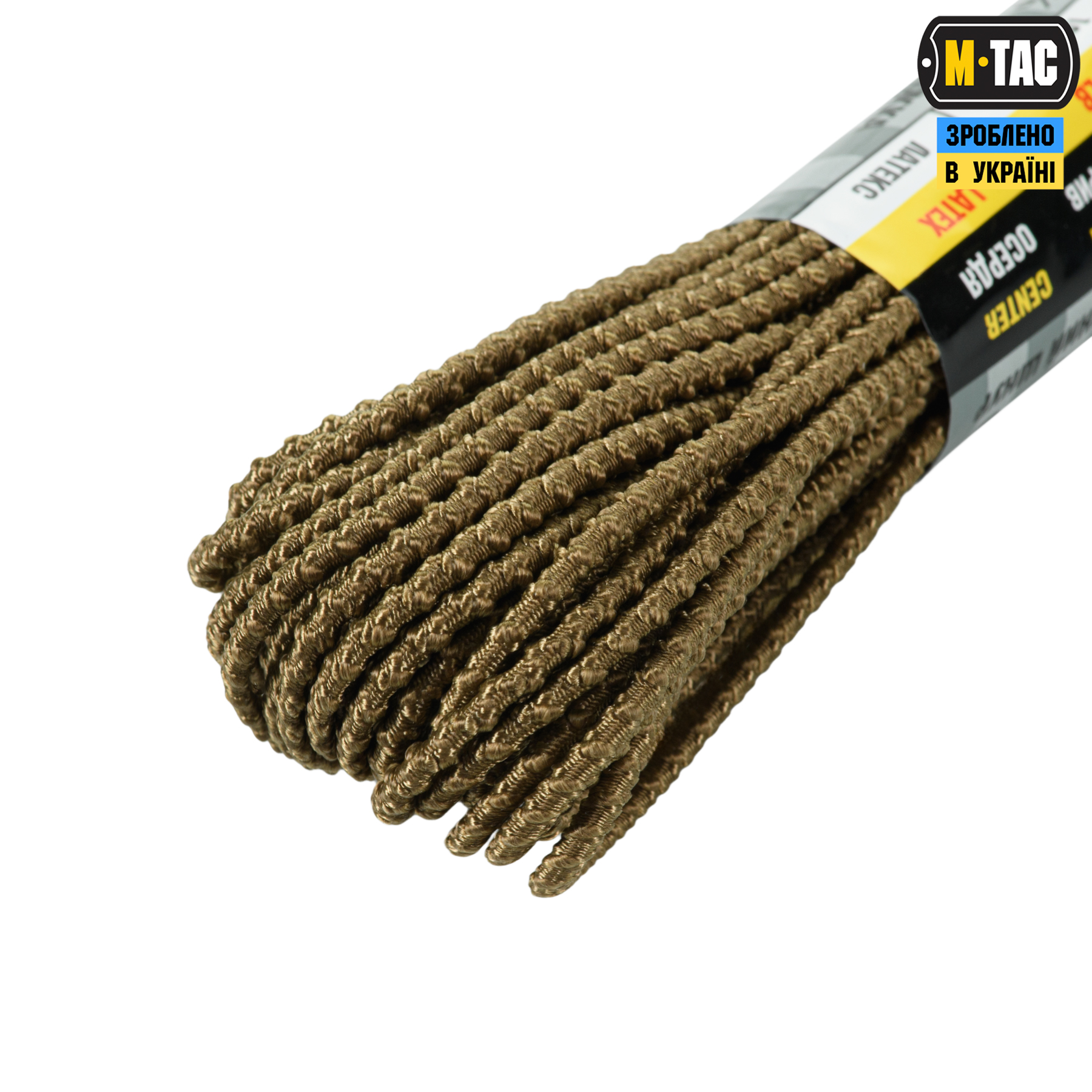 M-Tac паракорд Shock-Cord 3mm Dragon Skin Coyot 15м M-Tac паракорд Shock-Cord 3mm Dragon Skin Coyot 15м - Зображення 3