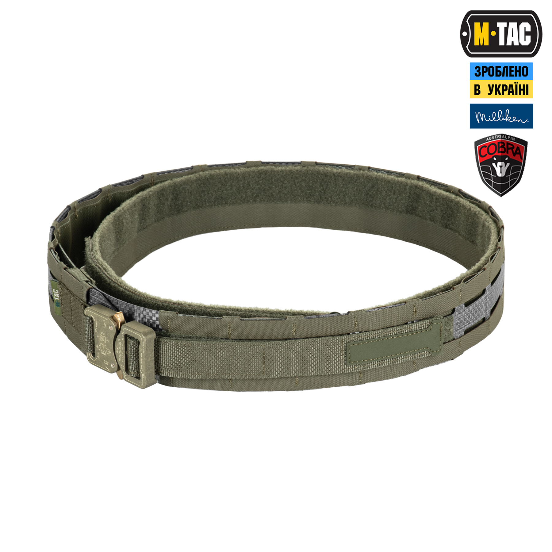 M-Tac ремінь Tiger Belt Cobra Buckle Ranger Green M-Tac ремінь Tiger Belt Cobra Buckle Ranger Green - Зображення 2