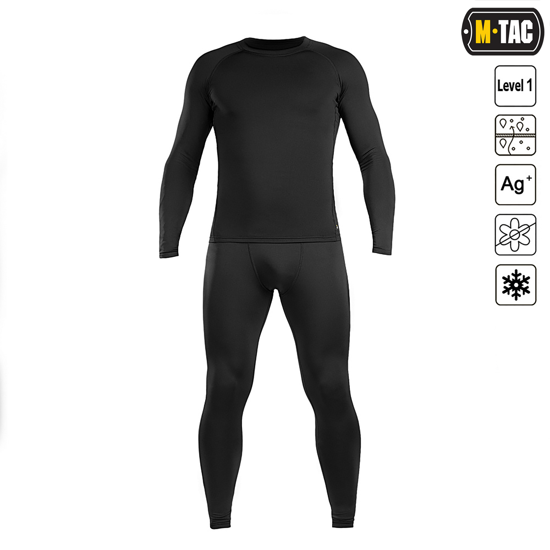 M-Tac термобілизна ThermoLine Black M-Tac термобілизна ThermoLine Black - Зображення 2