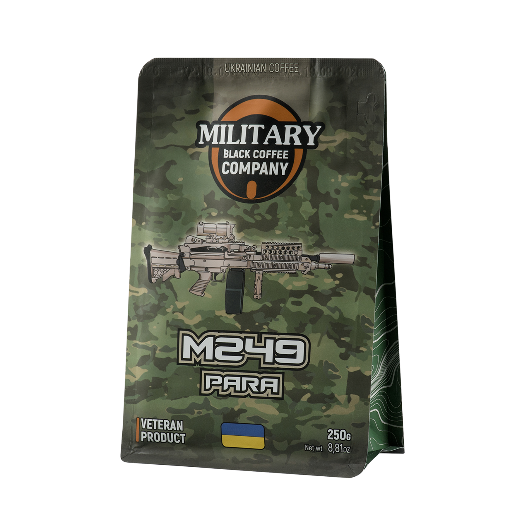 Military Black Coffee Company мелена M249-Перу Military Black Coffee Company мелена M249-Перу