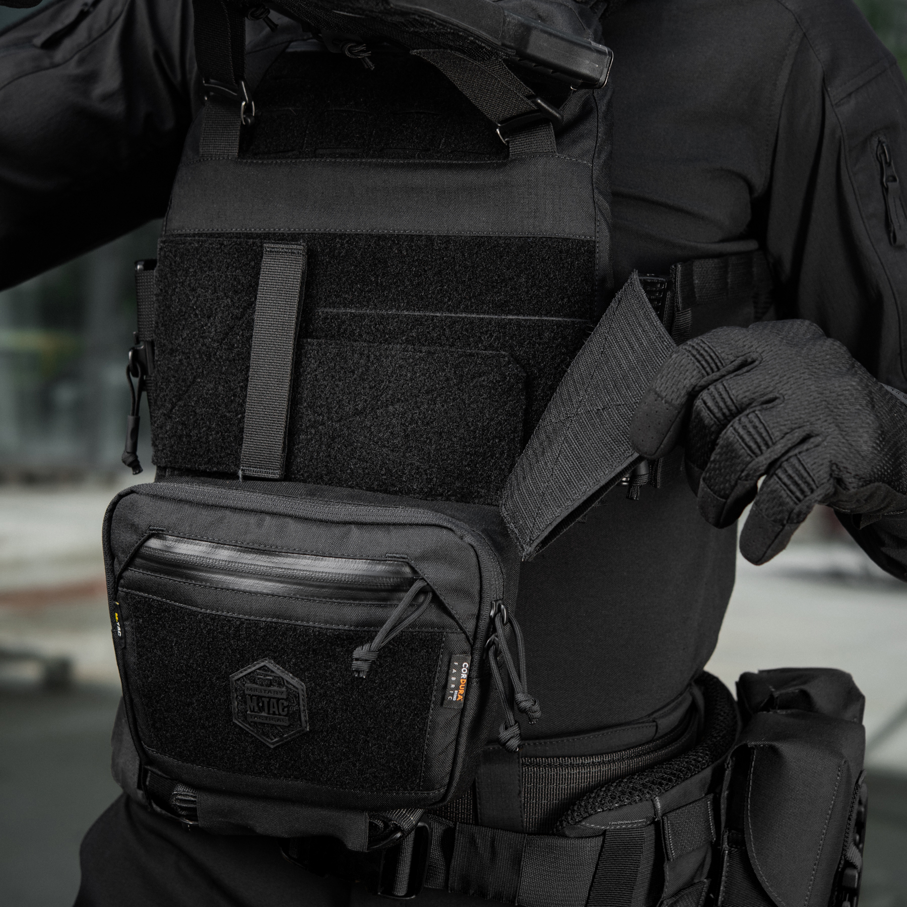M-Tac сумка-напашник Large Elite Gen.II Black M-Tac сумка-напашник Large Elite Gen.II Black — изображение 14