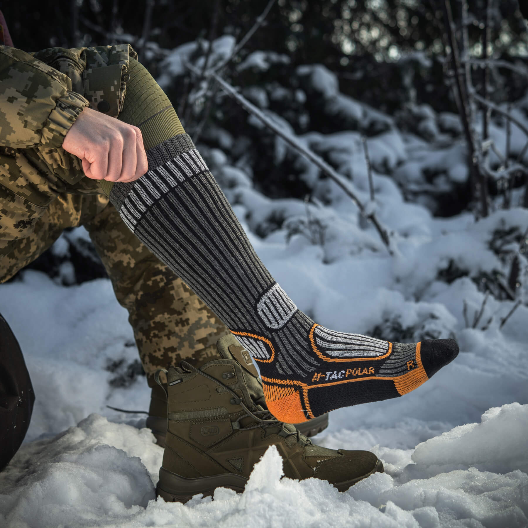 M-Tac шкарпетки Polar Merino 40% Long Black M-Tac шкарпетки Polar Merino 40% Long Black — изображение 10