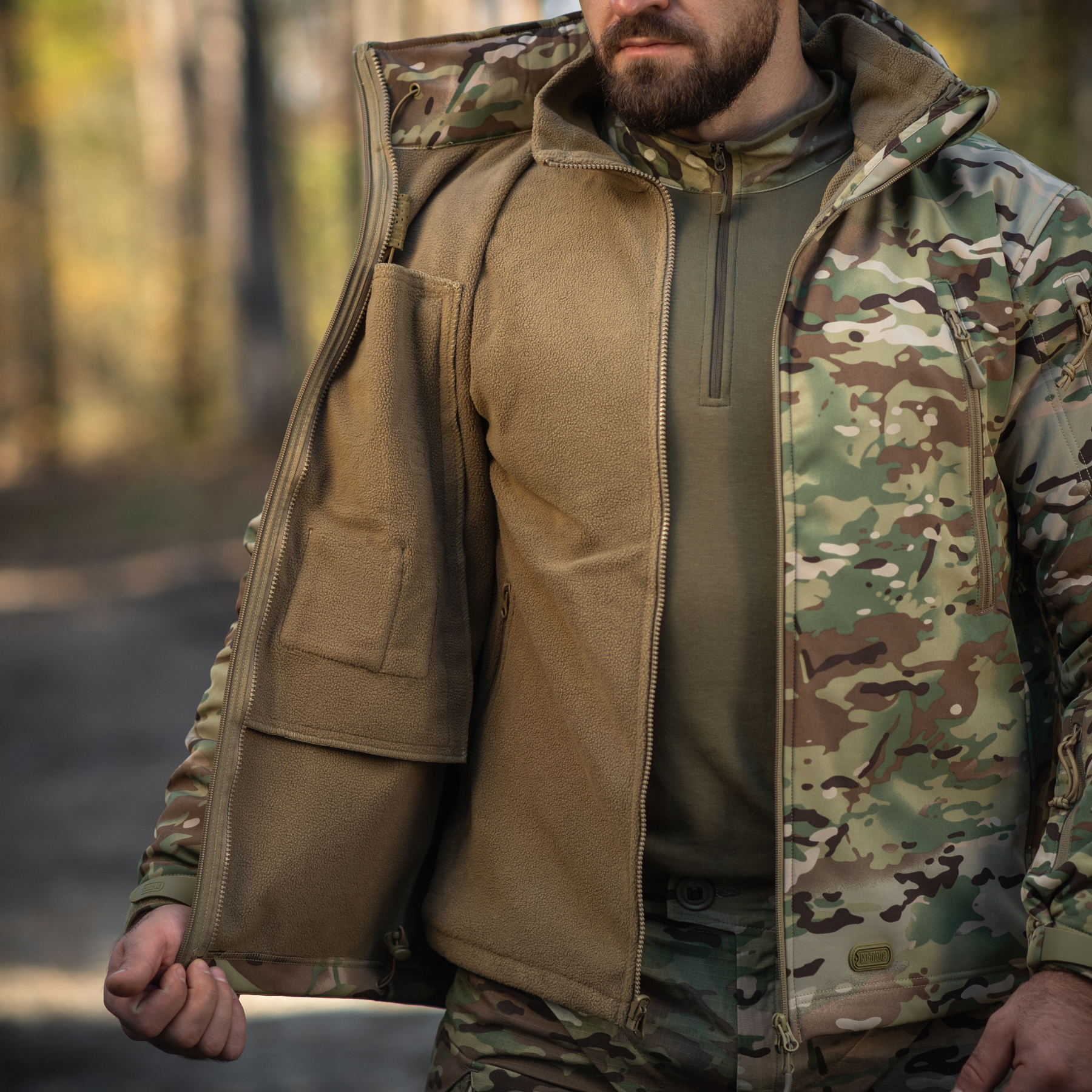 M-Tac куртка Soft Shell с подстежкой MC M-Tac куртка Soft Shell з підстібкою MC — изображение 16