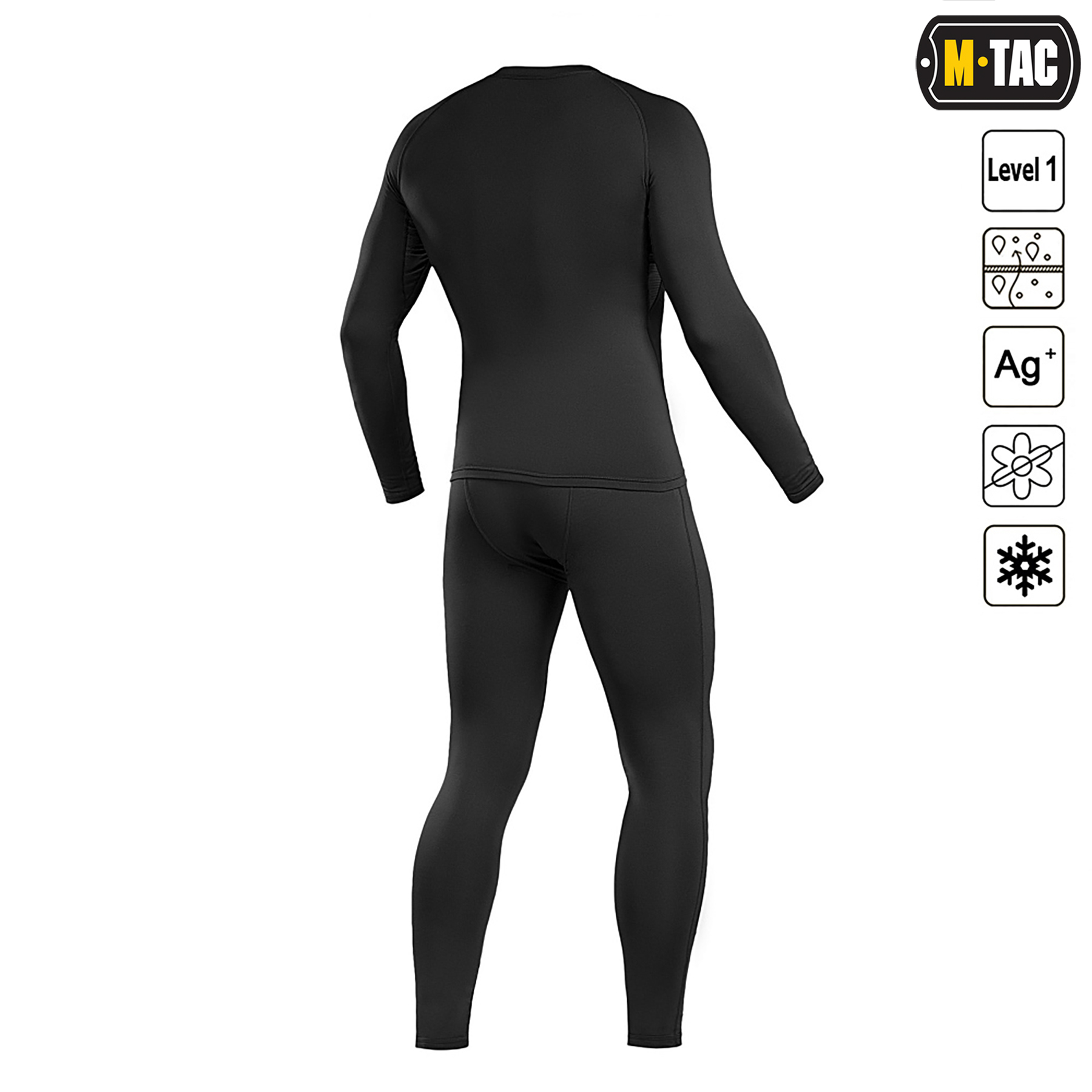 M-Tac термобілизна ThermoLine Black M-Tac термобілизна ThermoLine Black - Зображення 3