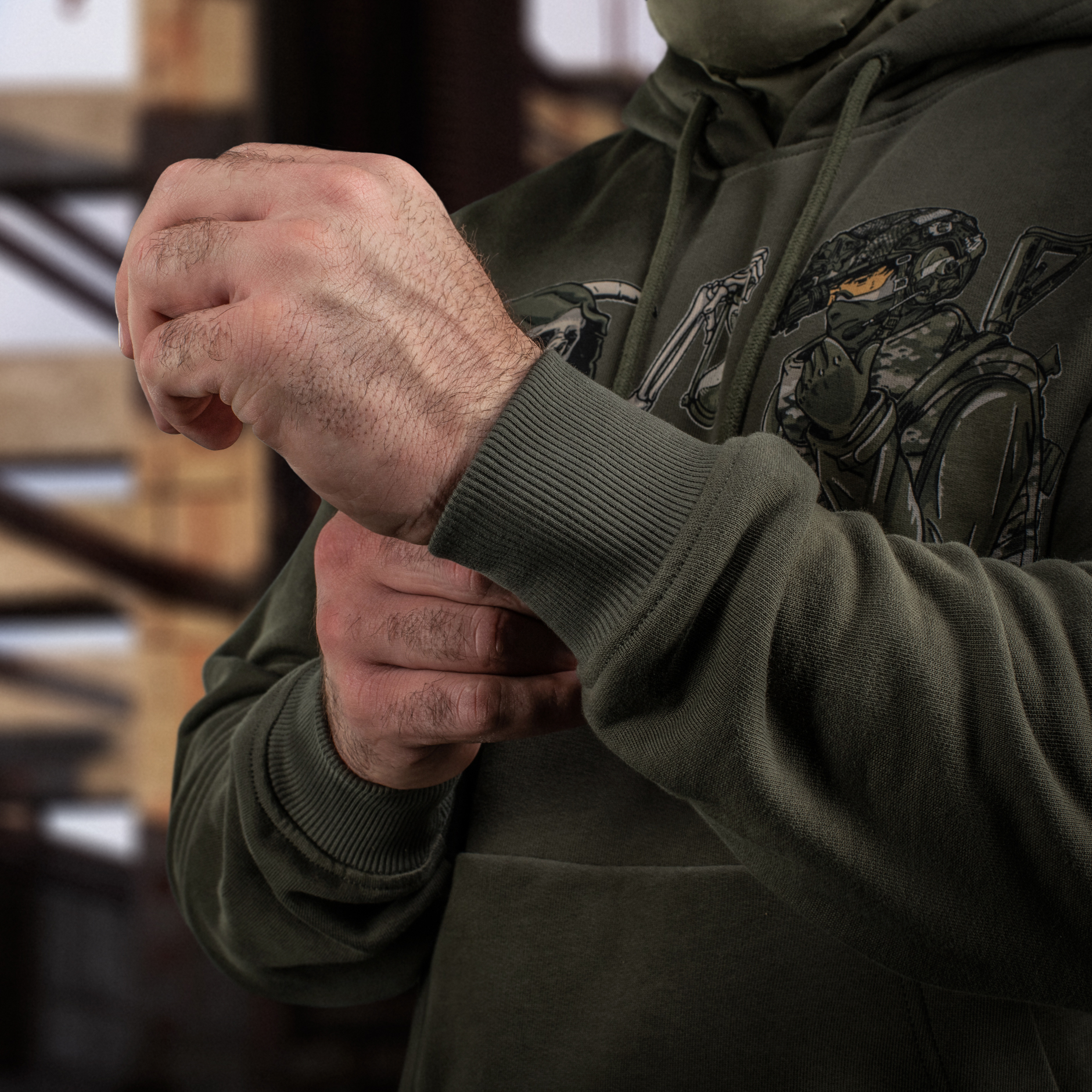 M-Tac кофта Hoodie Time Ranger Green M-Tac кофта Hoodie Time Ranger Green - Зображення 30