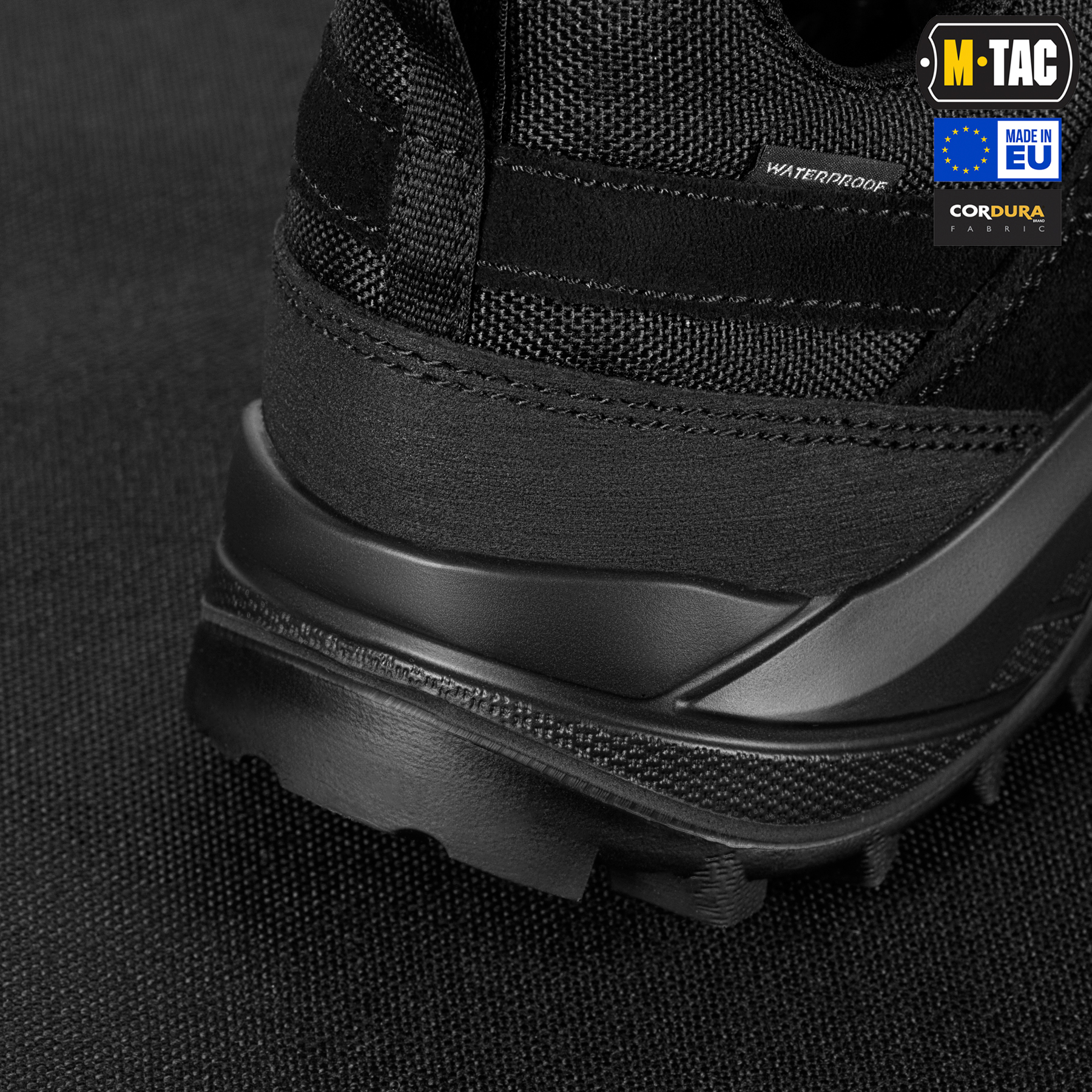 M-Tac кросівки тактичні Combat Black M-Tac кросівки тактичні Combat Black — изображение 10