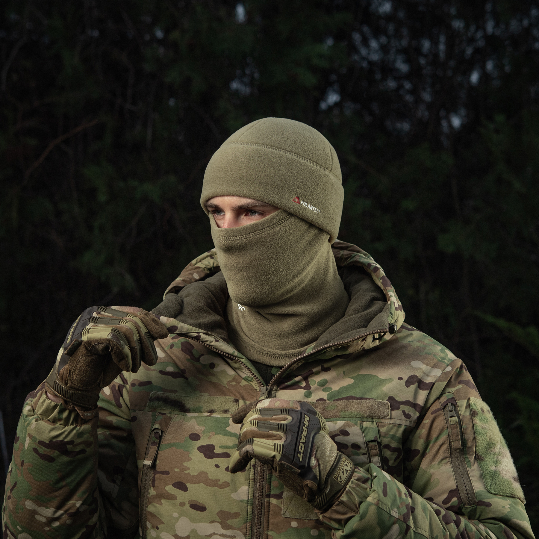 M-Tac шапка Watch Cap фліс Polartec Tan M-Tac шапка Watch Cap фліс Polartec Tan - Зображення 7