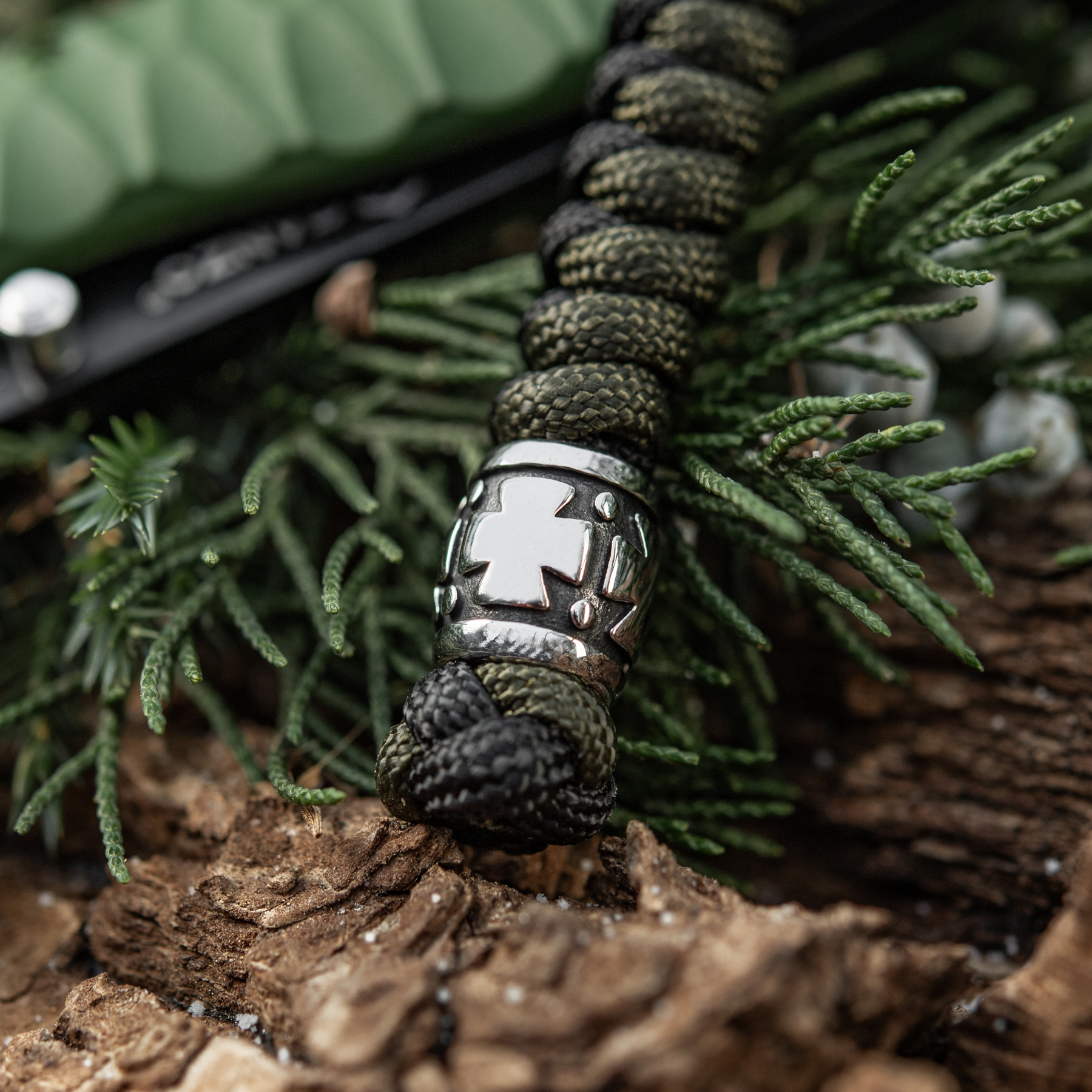 M-Tac темляк Viper Козацький Хрест V.2 Steel Black&Olive M-Tac темляк Viper Козацький Хрест V.2 Steel Black&Olive - Зображення 8