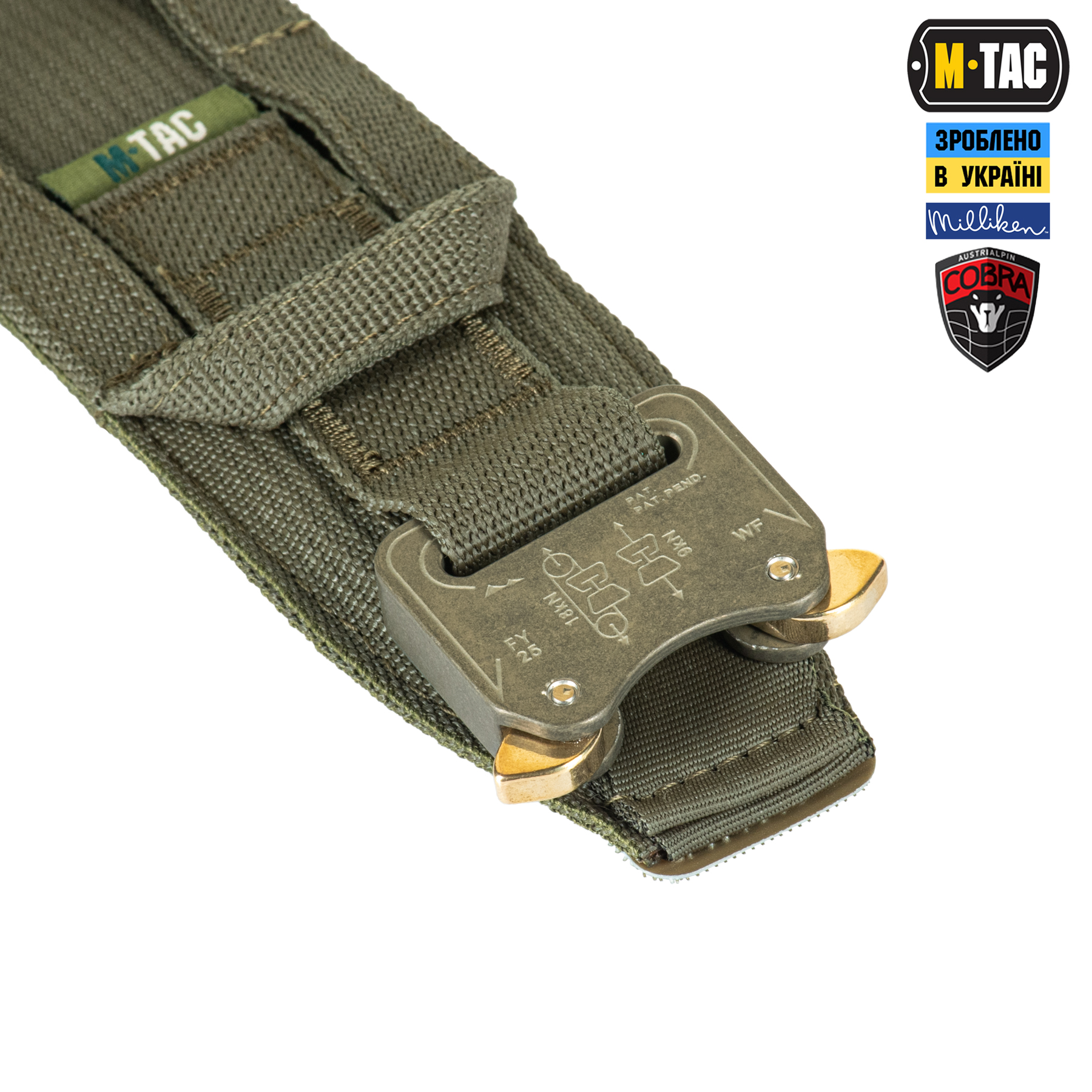 M-Tac ремінь Range Belt Cobra Buckle Gen.IV Ranger Green M-Tac ремінь Range Belt Cobra Buckle Gen.IV Ranger Green - Зображення 5