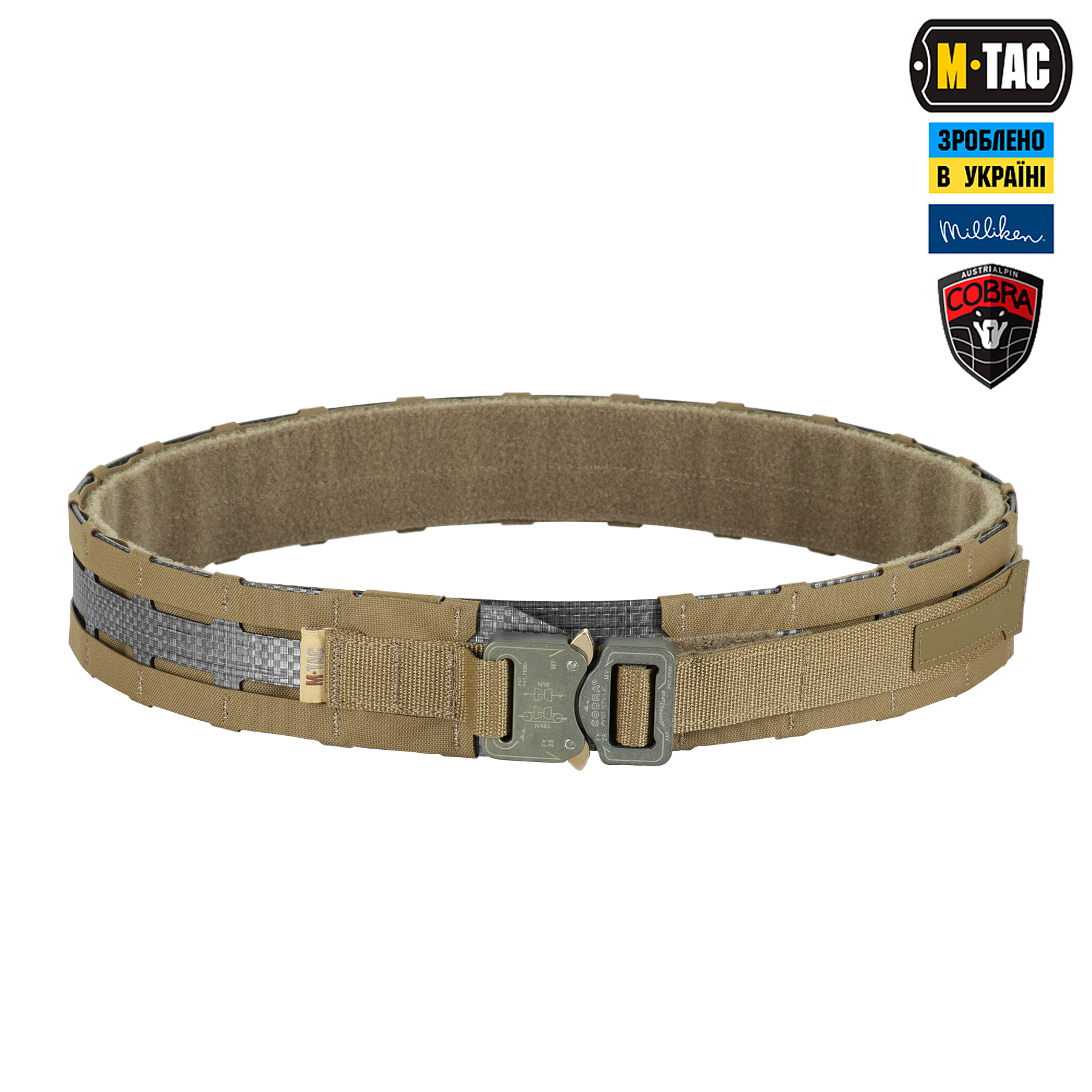 M-Tac ремінь Tiger Belt Cobra Buckle Coyote M-Tac ремінь Tiger Belt Cobra Buckle Coyote
