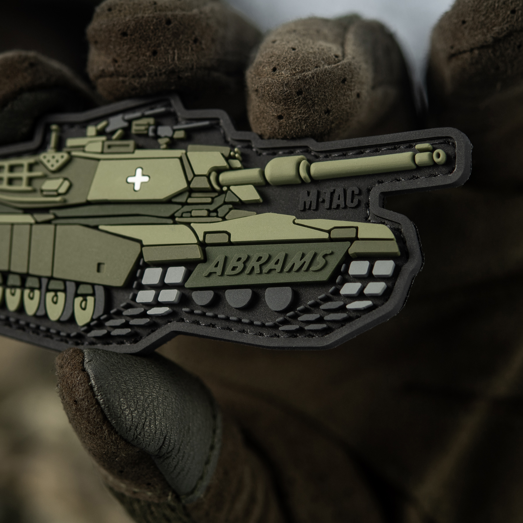 M-Tac нашивка ABRAMS (PVC) olive M-Tac нашивка ABRAMS (PVC) olive - Зображення 9