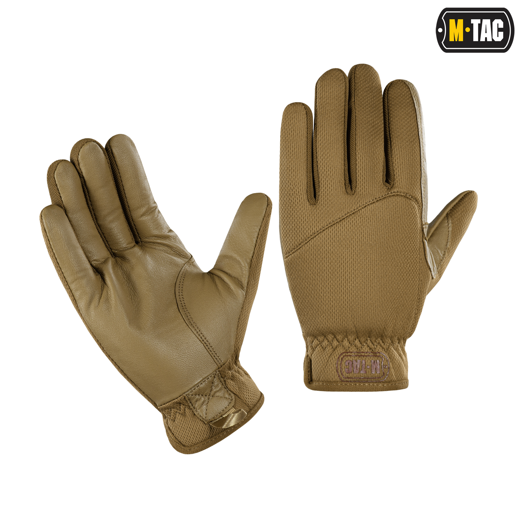 M-Tac рукавички Scout Tactical Mk.2 шкіряні Coyote M-Tac рукавички Scout Tactical Mk.2 шкіряні Coyote