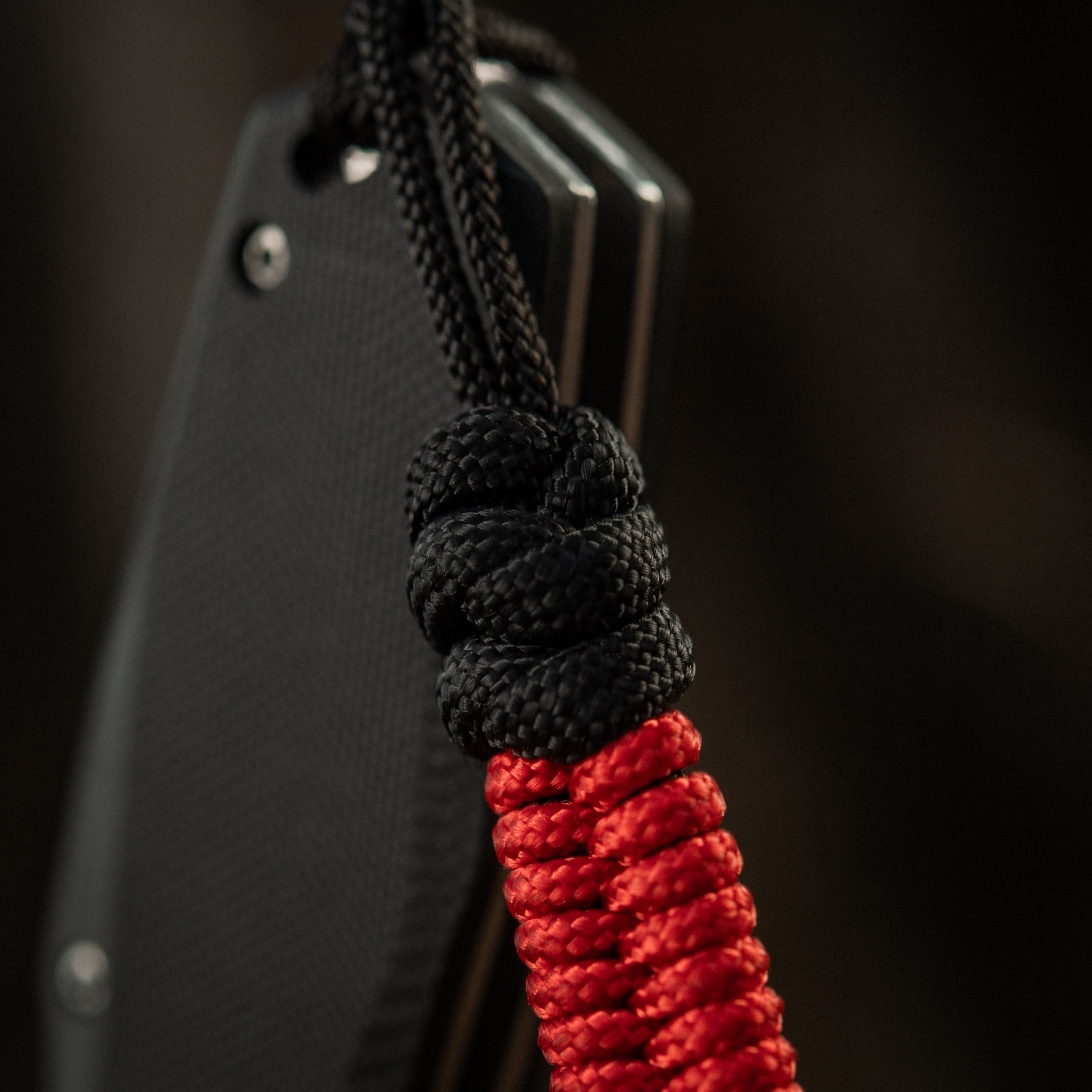 M-Tac темляк Fish&Cylindre Steel Black&Red M-Tac темляк Fish&Cylindre Steel Black&Red - Зображення 8