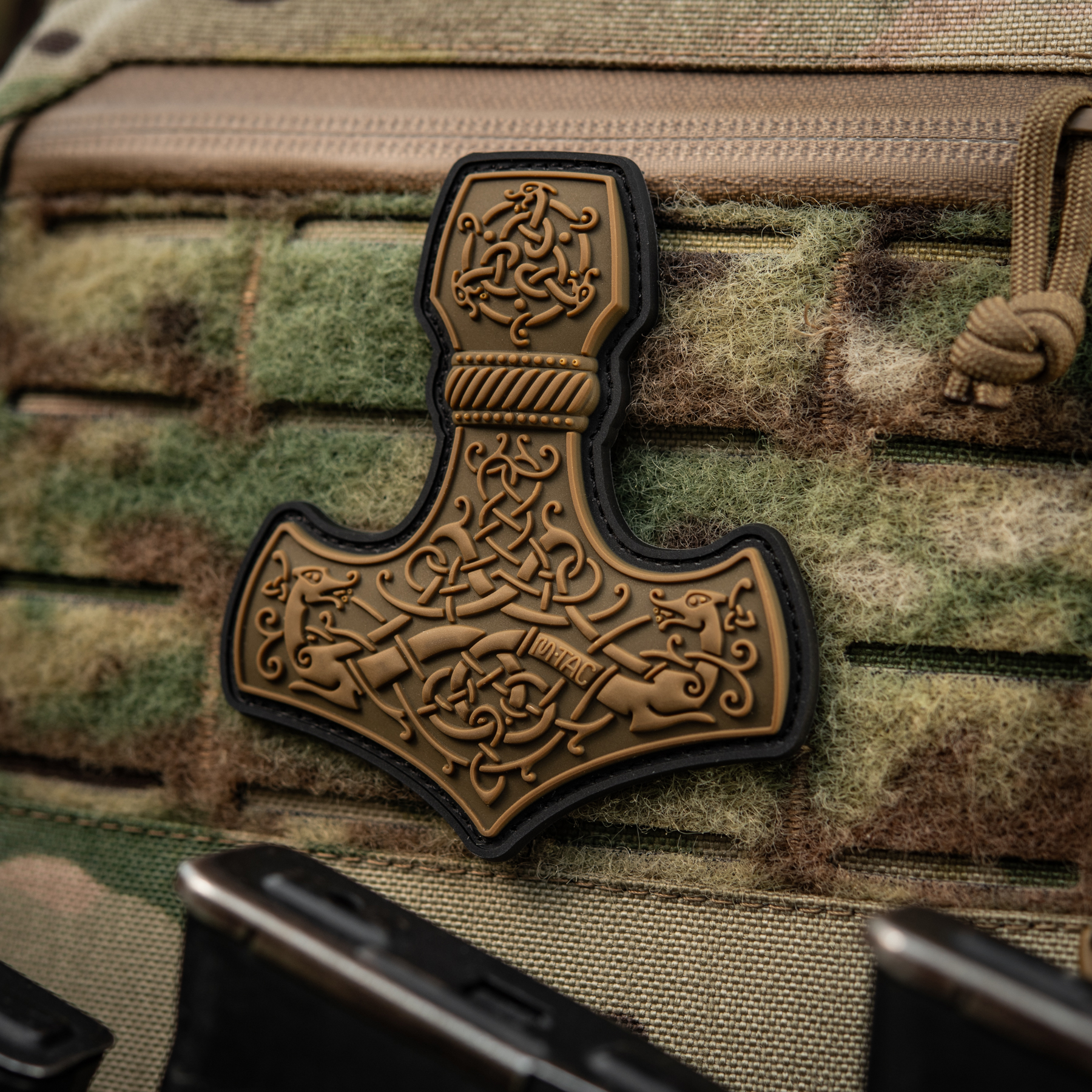 M-Tac нашивка Mjölnir Large PVC Coyote M-Tac нашивка Mjölnir Large PVC Coyote - Зображення 7