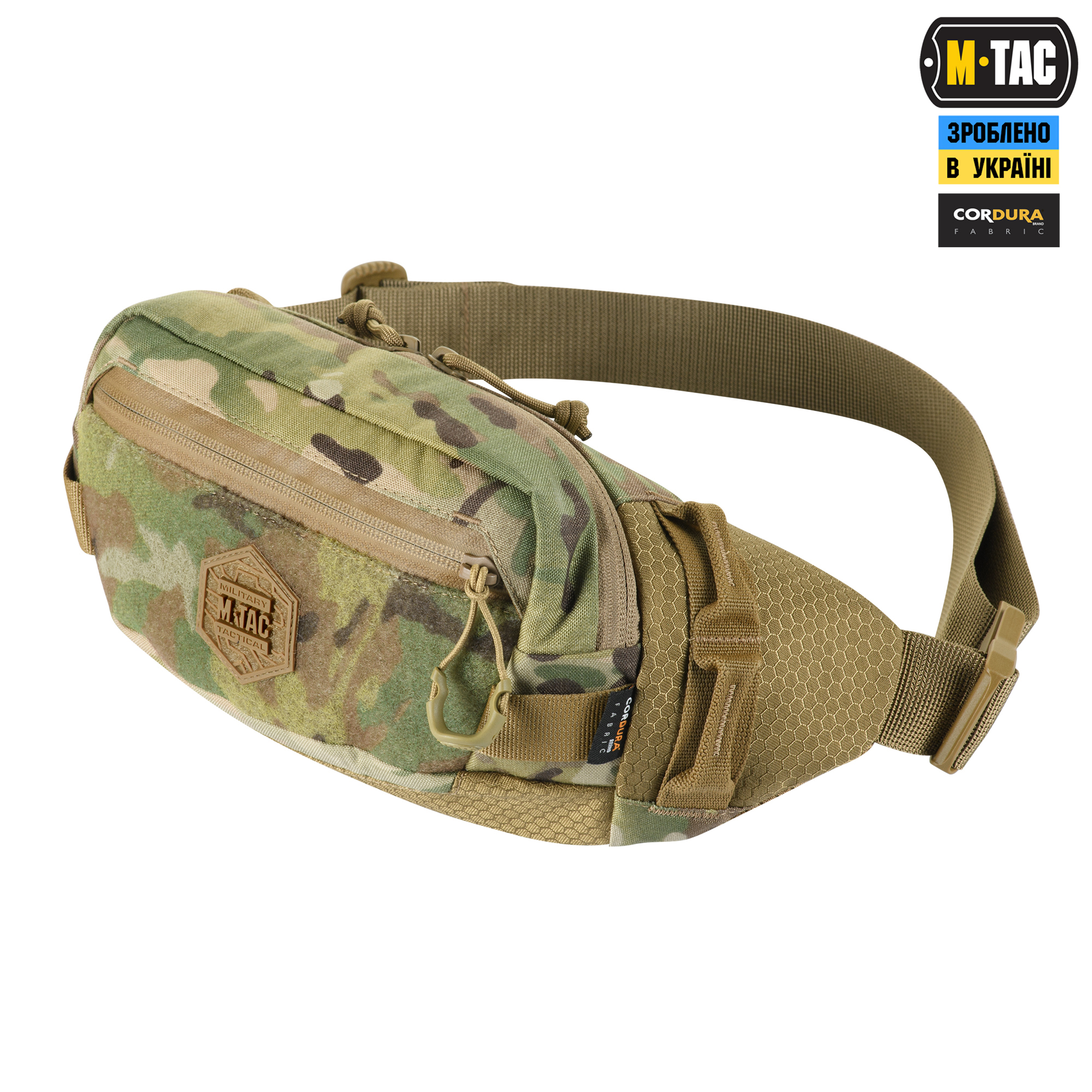 M-Tac сумка Waist Bag Elite Hex Multicam/Coyote M-Tac сумка Waist Bag Elite Hex Multicam/Coyote - Зображення 2