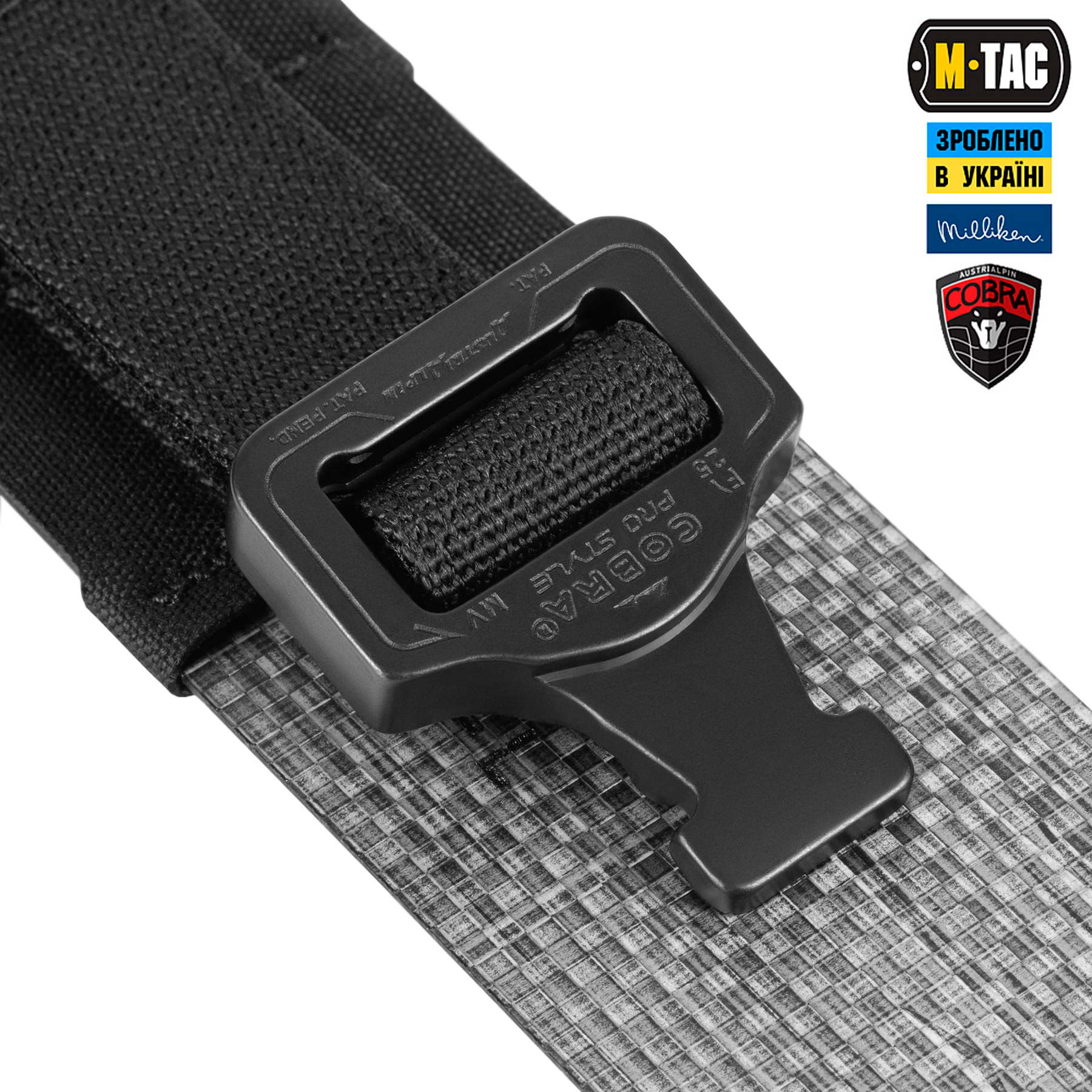M-Tac ремінь Tiger Belt Cobra Buckle Black M-Tac ремінь Tiger Belt Cobra Buckle Black — изображение 3