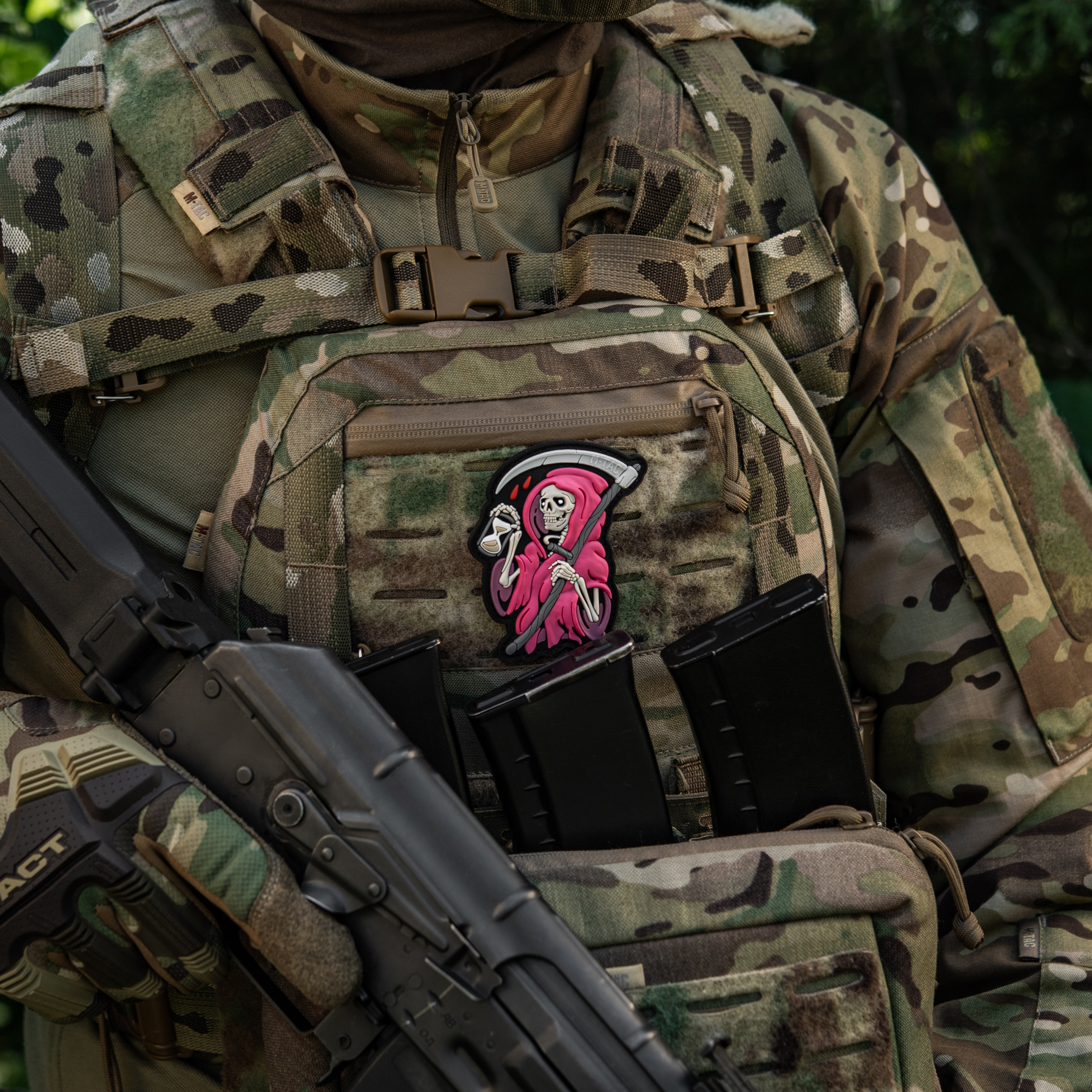 M-Tac нашивка Time PVC Pink/Black M-Tac нашивка Time PVC Pink/Black - Зображення 7