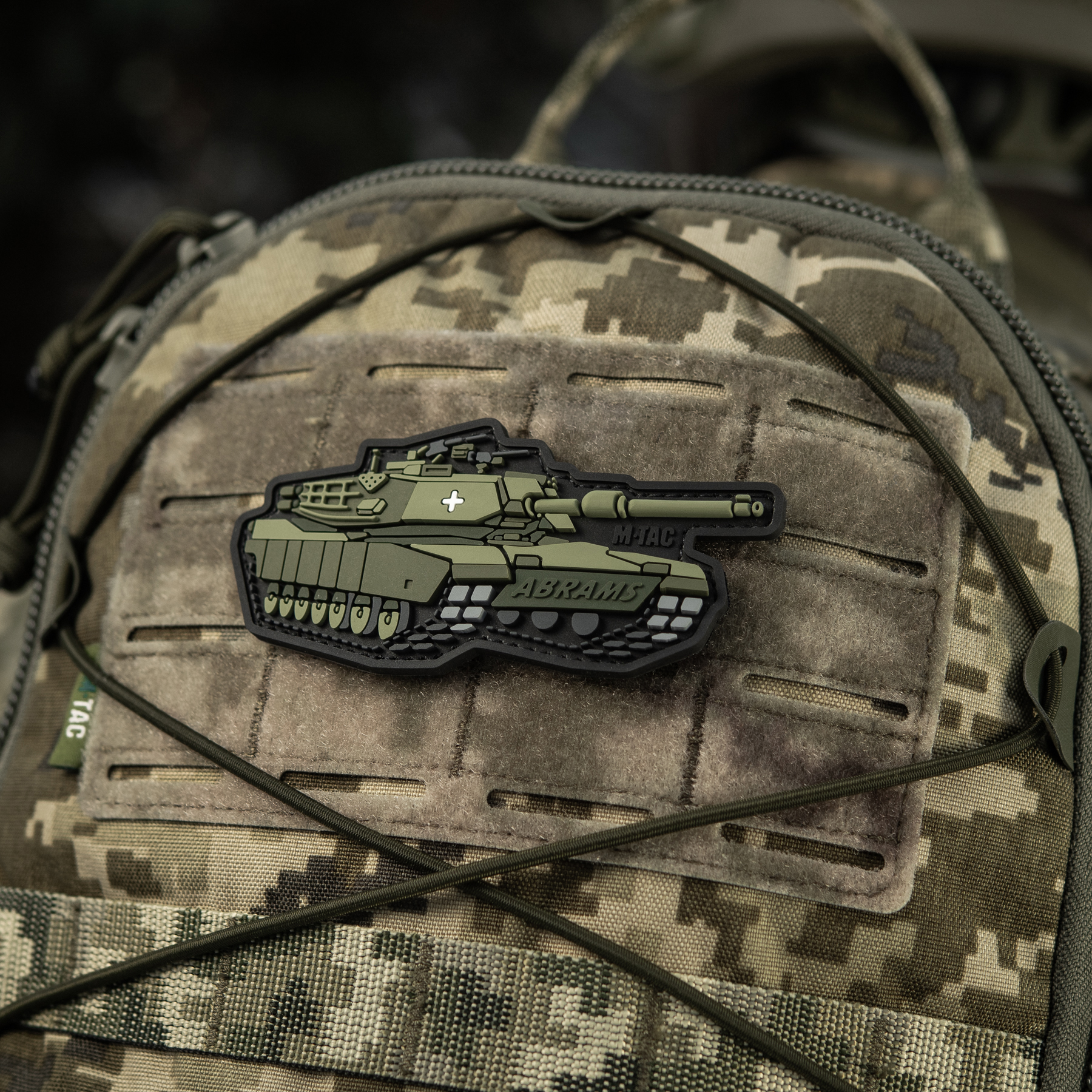 M-Tac нашивка ABRAMS (PVC) olive M-Tac нашивка ABRAMS (PVC) olive - Зображення 12