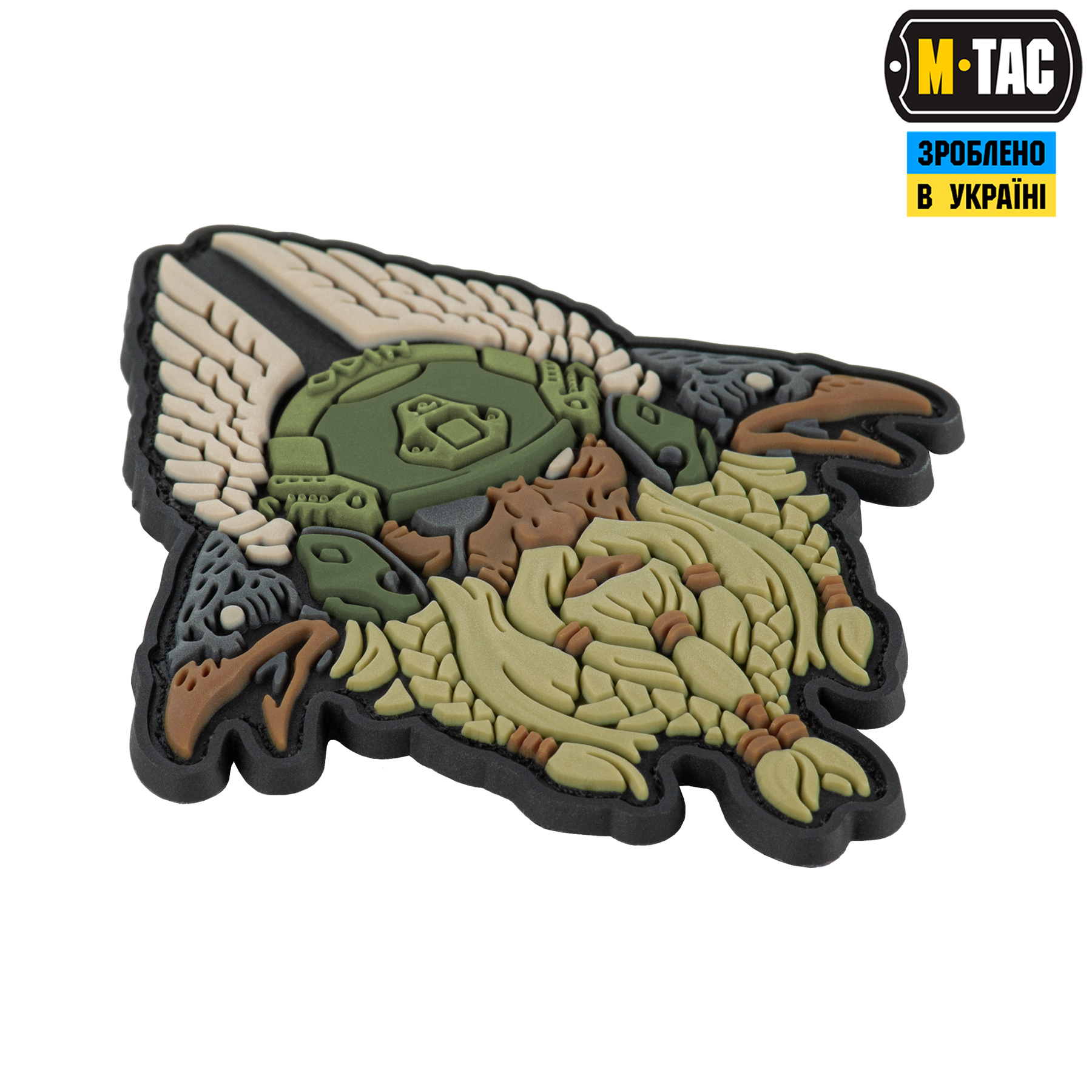M-Tac нашивка Odin Tactical 3D PVC Olive M-Tac нашивка Odin Tactical 3D PVC Olive — изображение 2