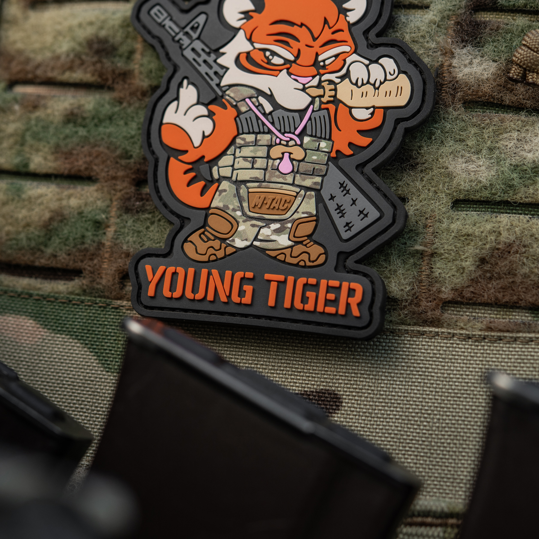 M-Tac нашивка Young Tiger PVC M-Tac нашивка Young Tiger PVC - Зображення 5