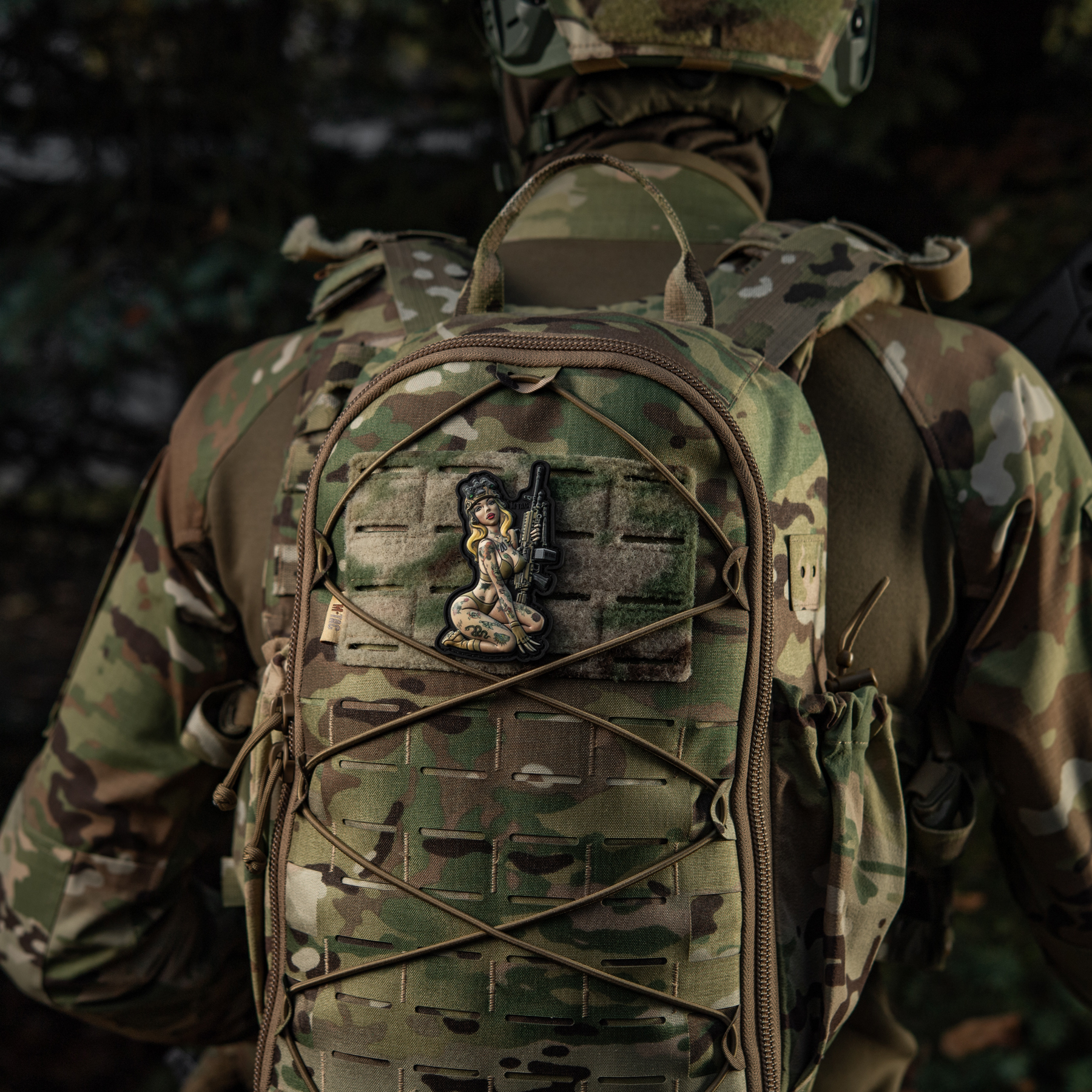 M-Tac нашивка Tactical girl №5 PVC Hooligan M-Tac нашивка Tactical girl №5 PVC Hooligan - Зображення 9