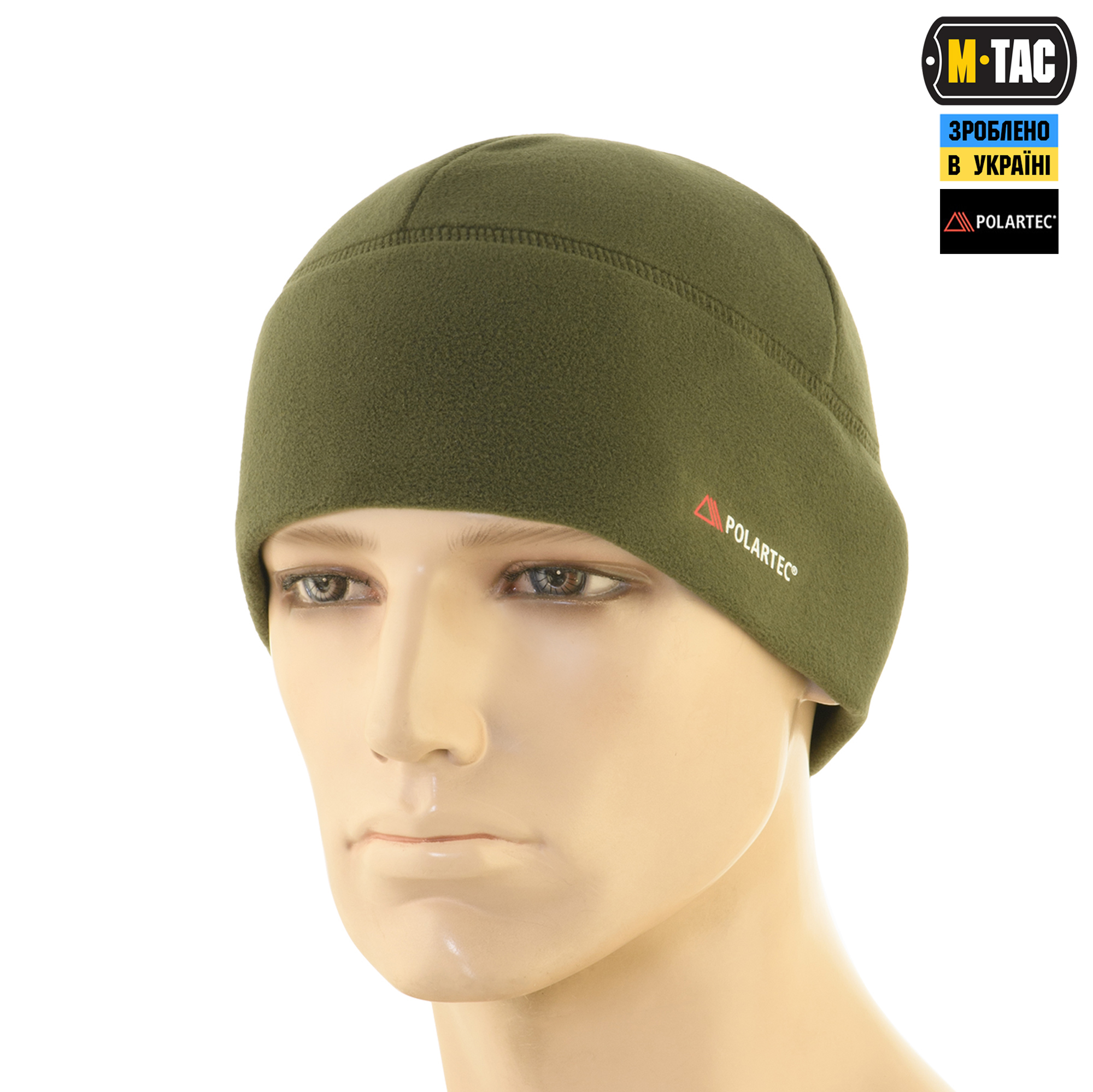 M-Tac шапка Watch Cap фліс Light Polartec Army Olive M-Tac шапка Watch Cap фліс Light Polartec Army Olive