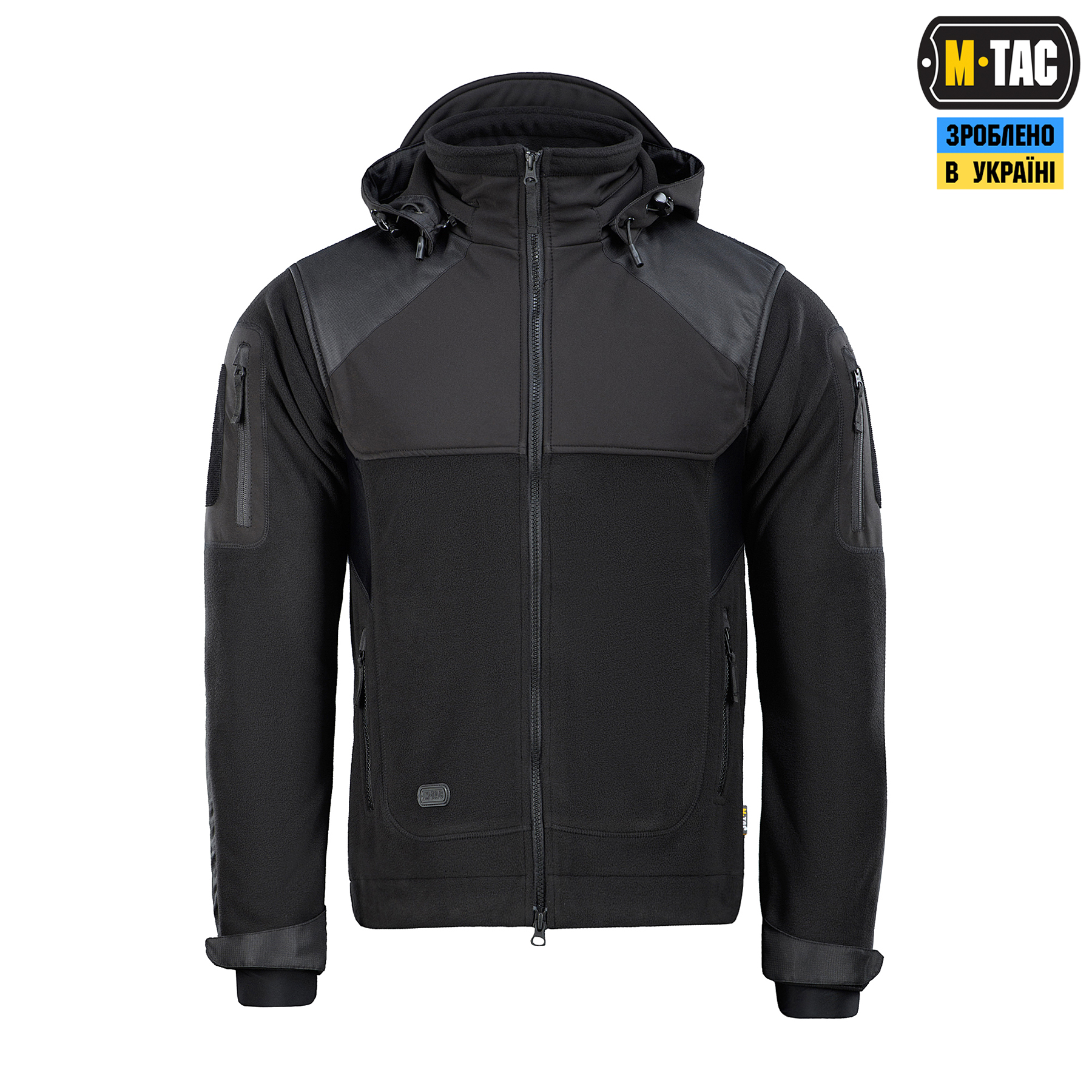 M-Tac куртка Norman Windblock Fleece Black M-Tac куртка Norman Windblock Fleece Black — изображение 2