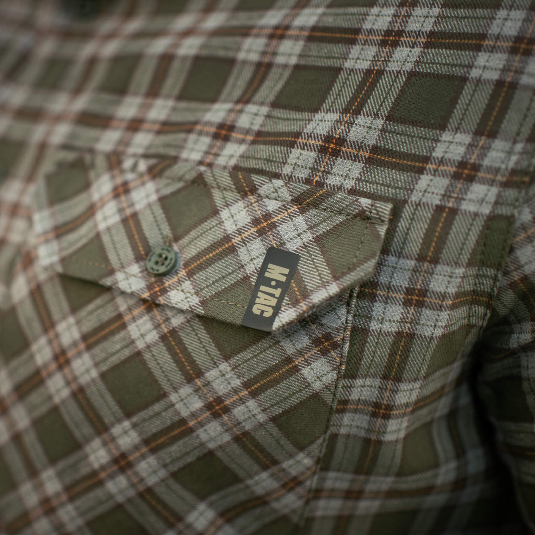 M-Tac сорочка Lumberjack Cotton Shirt Olive/Grey M-Tac сорочка Lumberjack Cotton Shirt Olive/Grey - Зображення 16