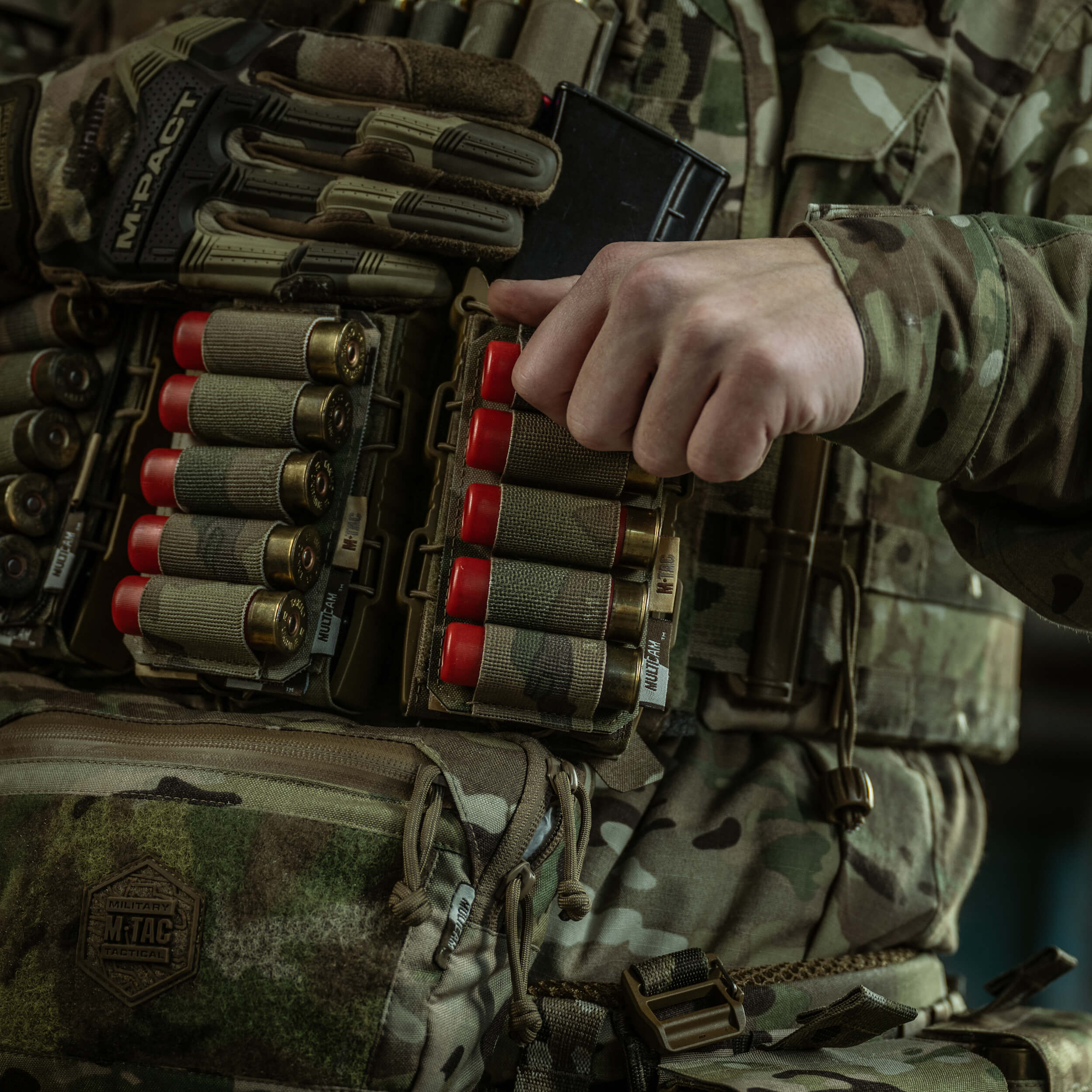 M-Tac Патронташ на липучці для набоїв 12 калібру Multicam M-Tac Патронташ на липучці для набоїв 12 калібру Multicam - Зображення 22