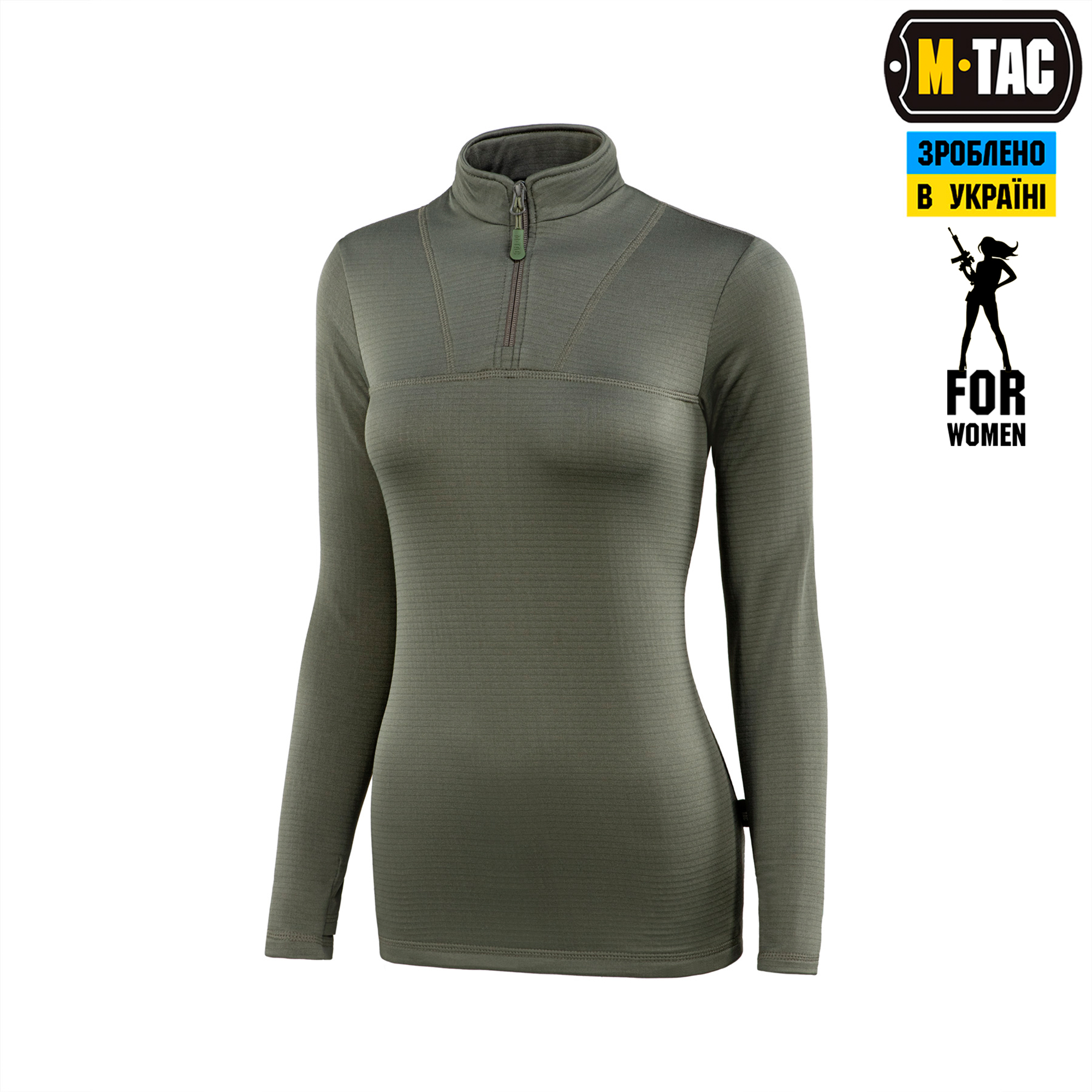 M-Tac термосорочка фліс Delta Level 2 Lady Army Olive M-Tac термосорочка фліс Delta Level 2 Lady Army Olive