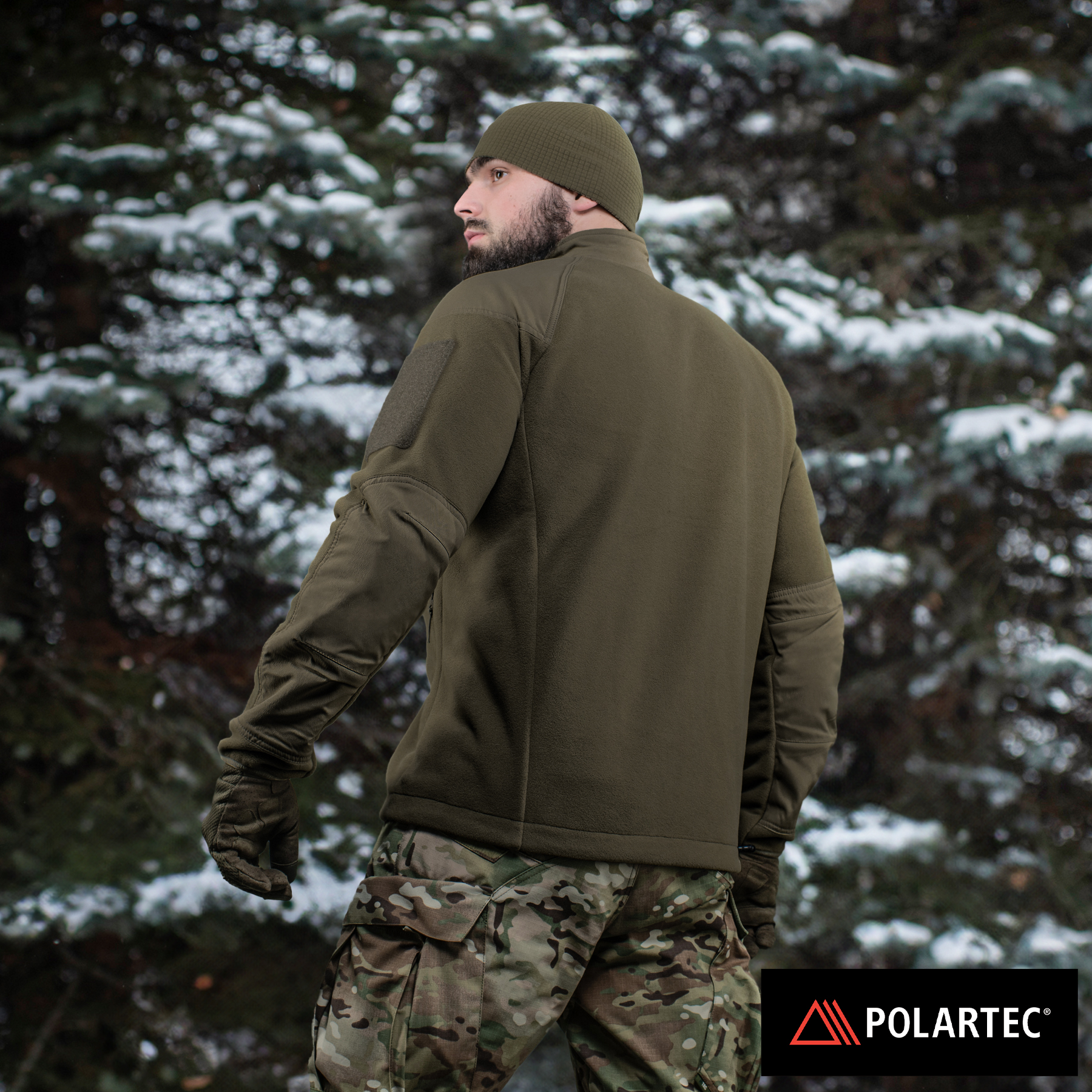 M-Tac куртка Combat Fleece Polartec Jacket Dark Olive M-Tac куртка Combat Fleece Polartec Jacket Dark Olive — изображение 9