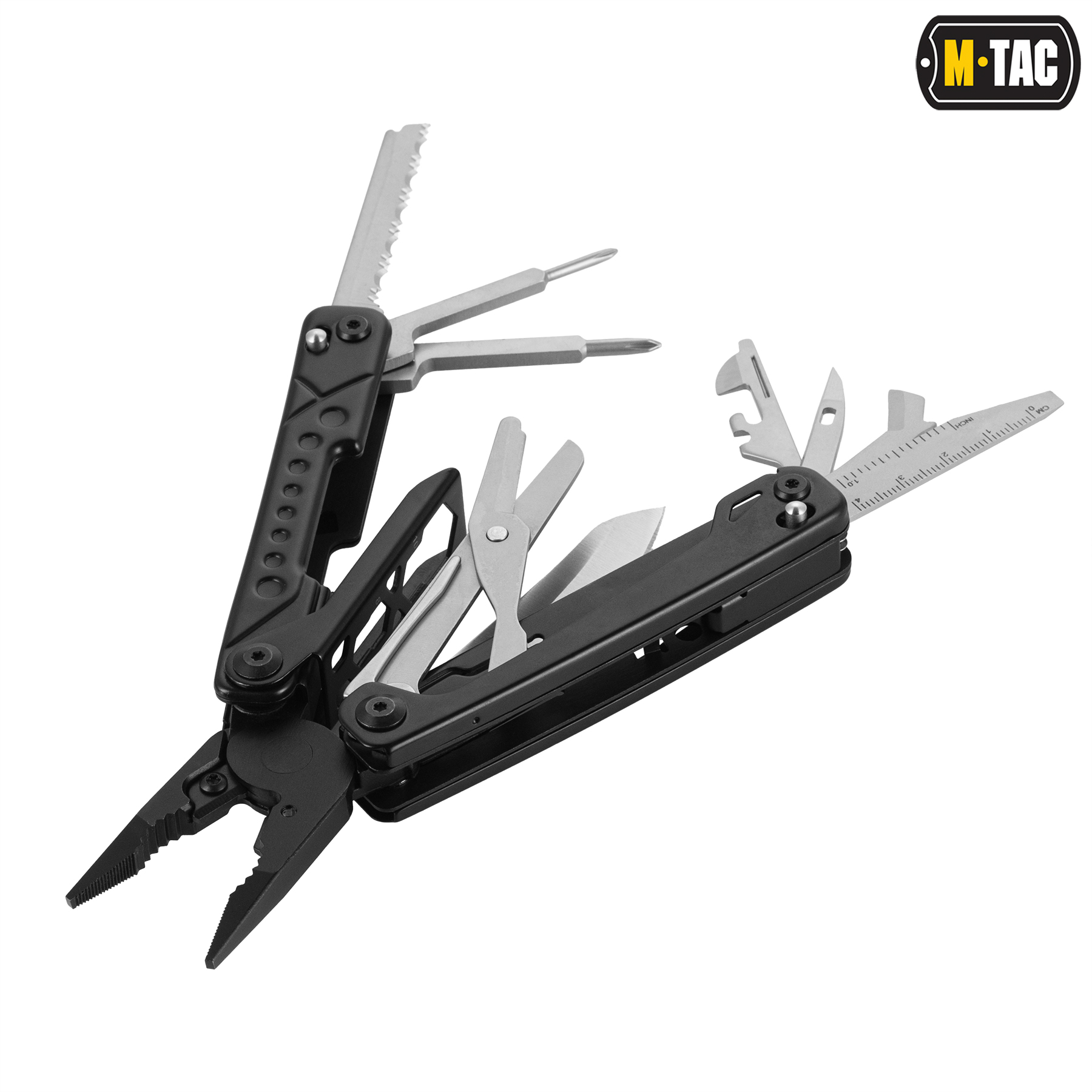 M-Tac мультитул Type 11 Black/Steel M-Tac мультитул Type 11 Black/Steel — изображение 3