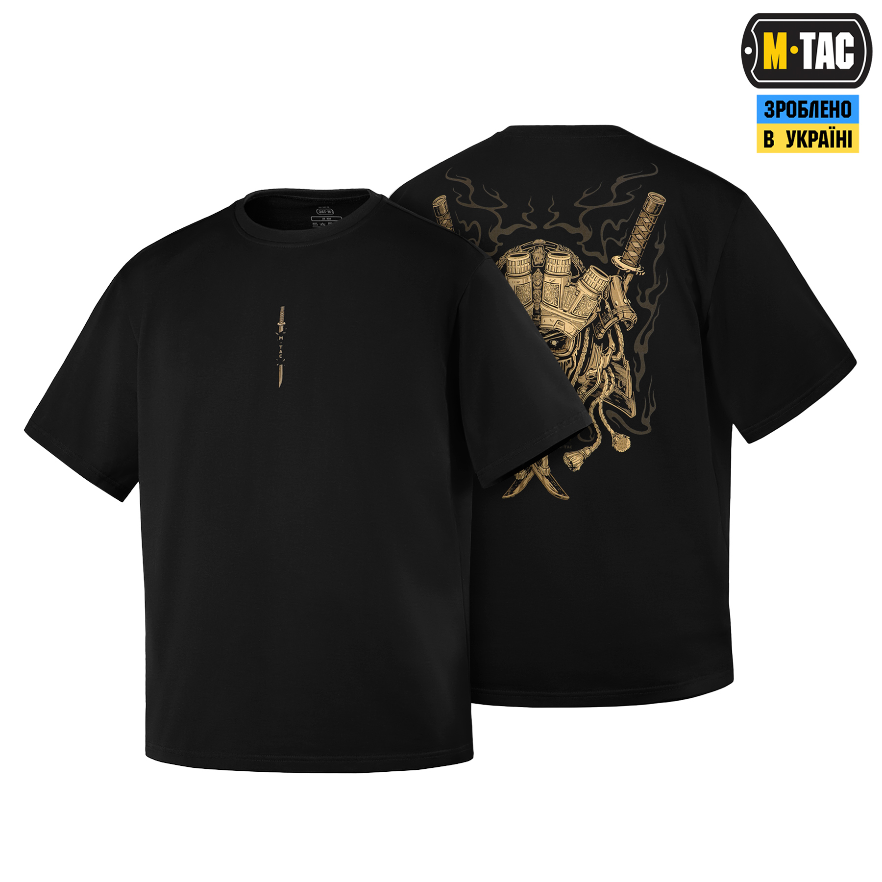 M-Tac футболка Gold Samurai Oversize Black M-Tac футболка Gold Samurai Oversize Black