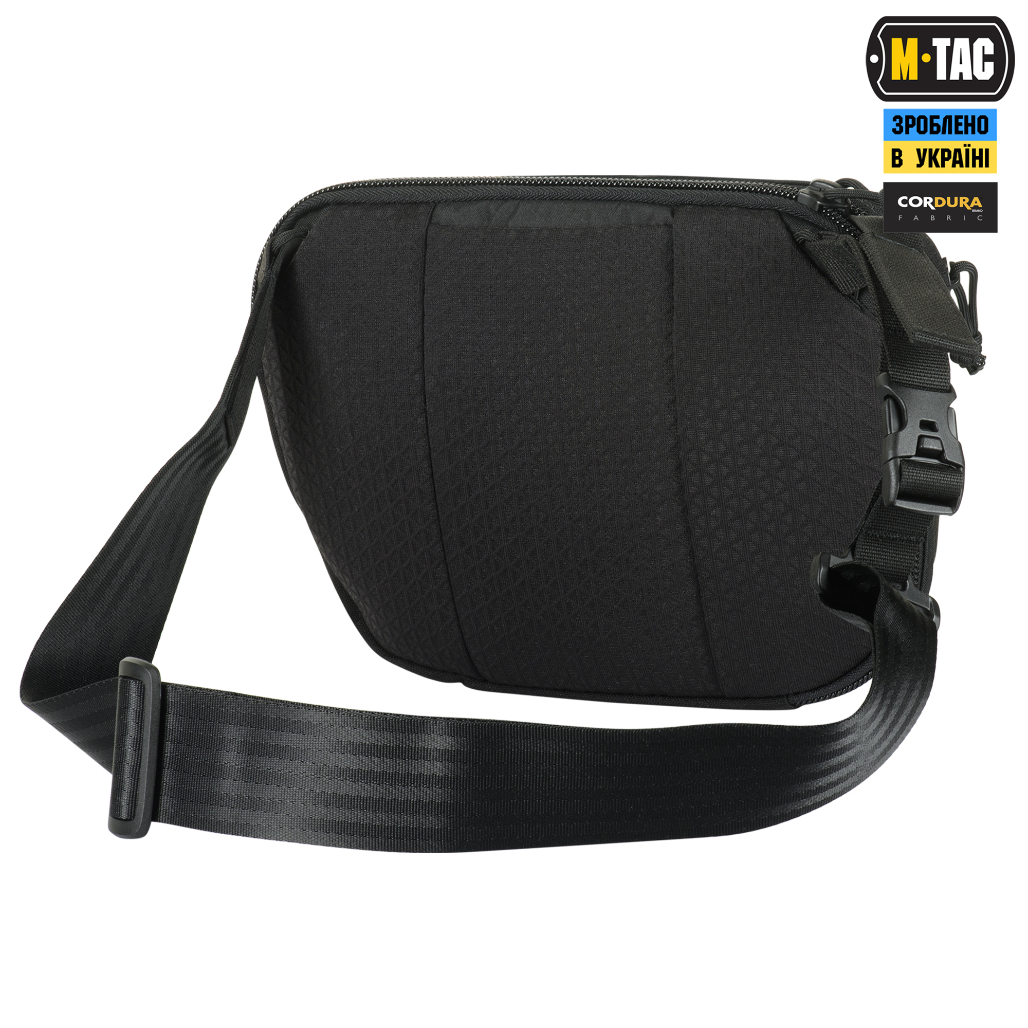 M-Tac сумка Sphaera Hex Hardsling Bag Large з липучкою Elite Multicam Black/Black M-Tac сумка Sphaera Hex Hardsling Bag Large з липучкою Elite Multicam Black/Black - Зображення 4