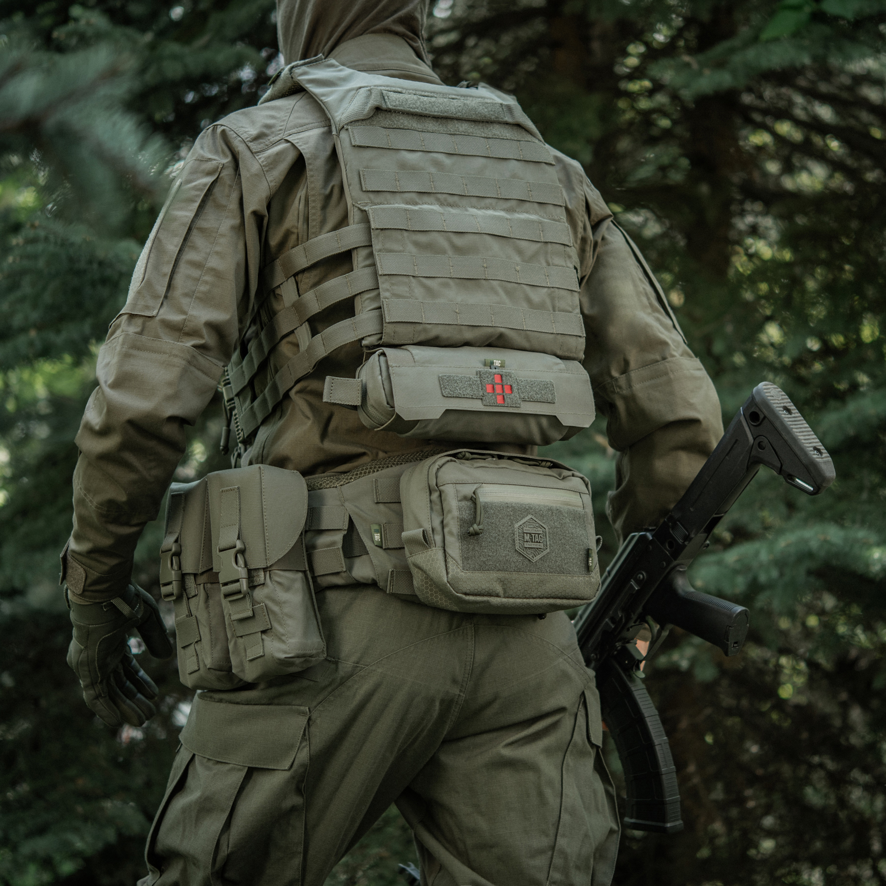 M-Tac підсумок медичний горизонтальний ROLL Elite Ranger Green M-Tac підсумок медичний горизонтальний ROLL Elite Ranger Green - Зображення 12