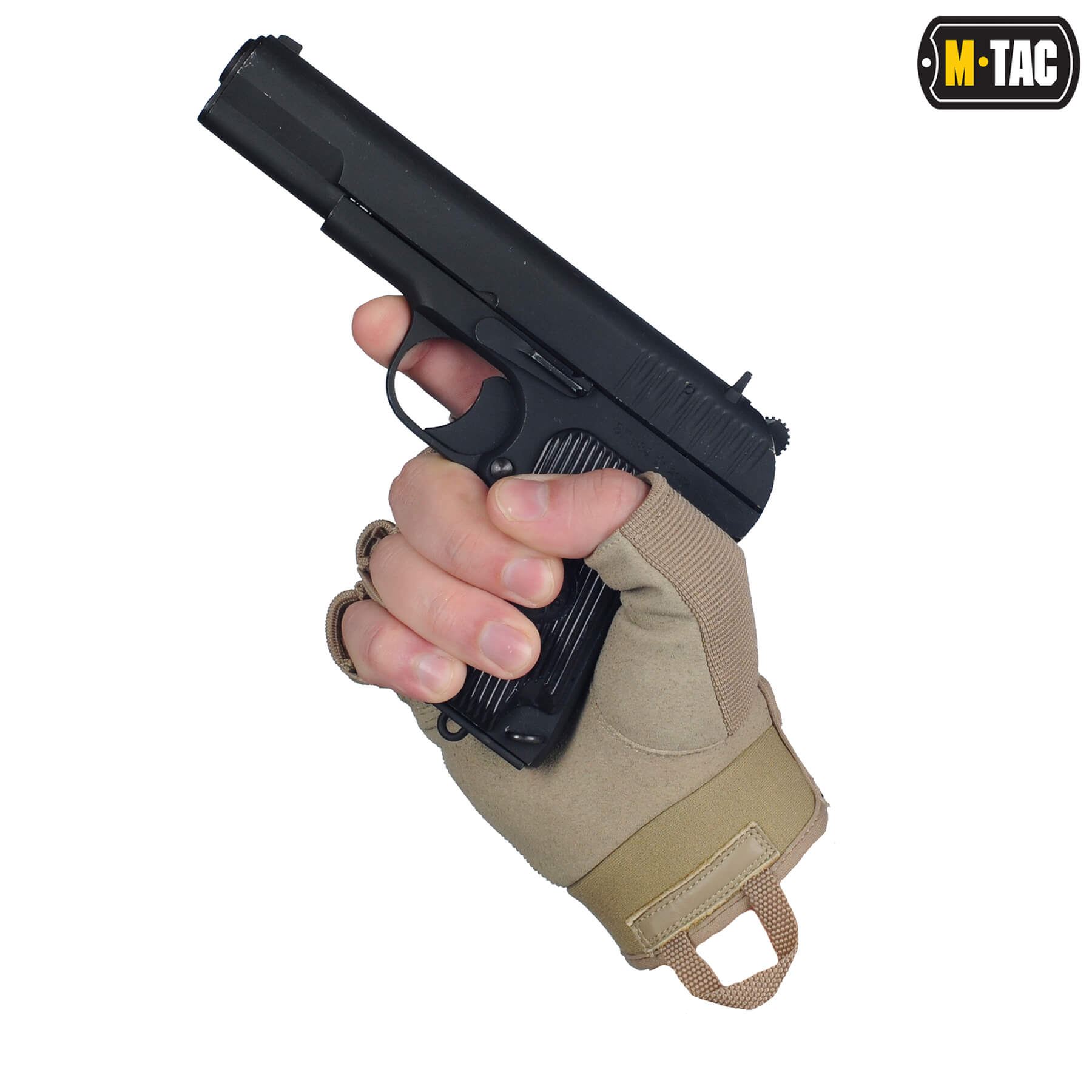 M-Tac рукавички безпалі Assault Tactical Mk.3 Khaki M-Tac рукавички безпалі Assault Tactical Mk.3 Khaki - Зображення 4