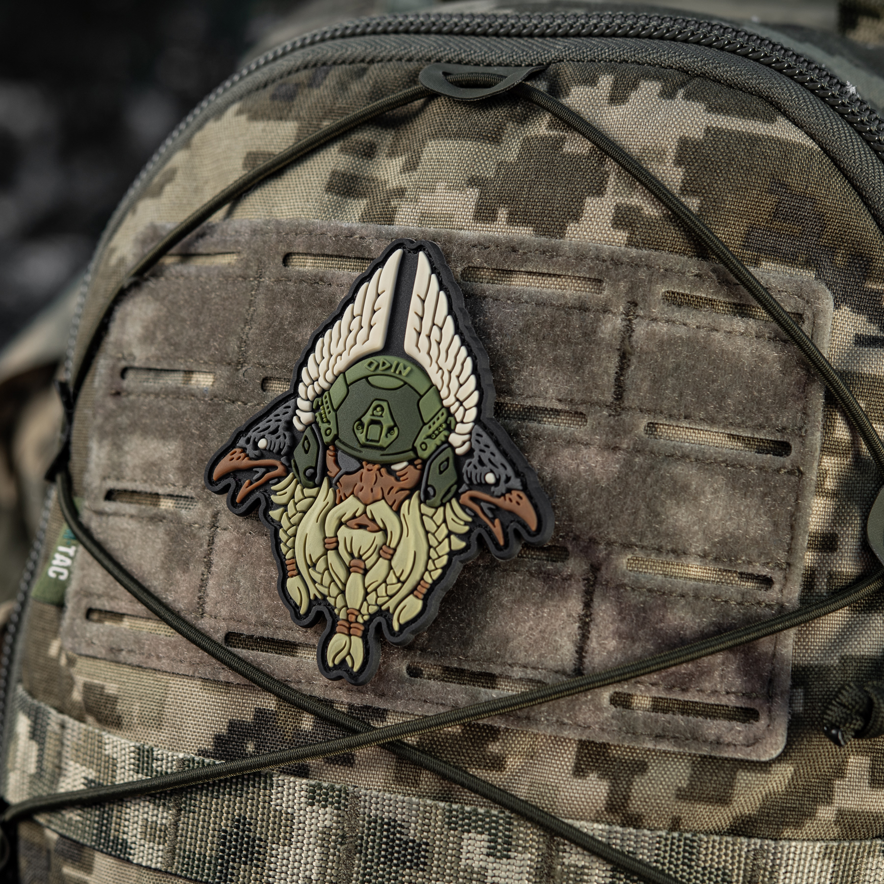 M-Tac нашивка Odin Tactical 3D PVC Olive M-Tac нашивка Odin Tactical 3D PVC Olive — изображение 11