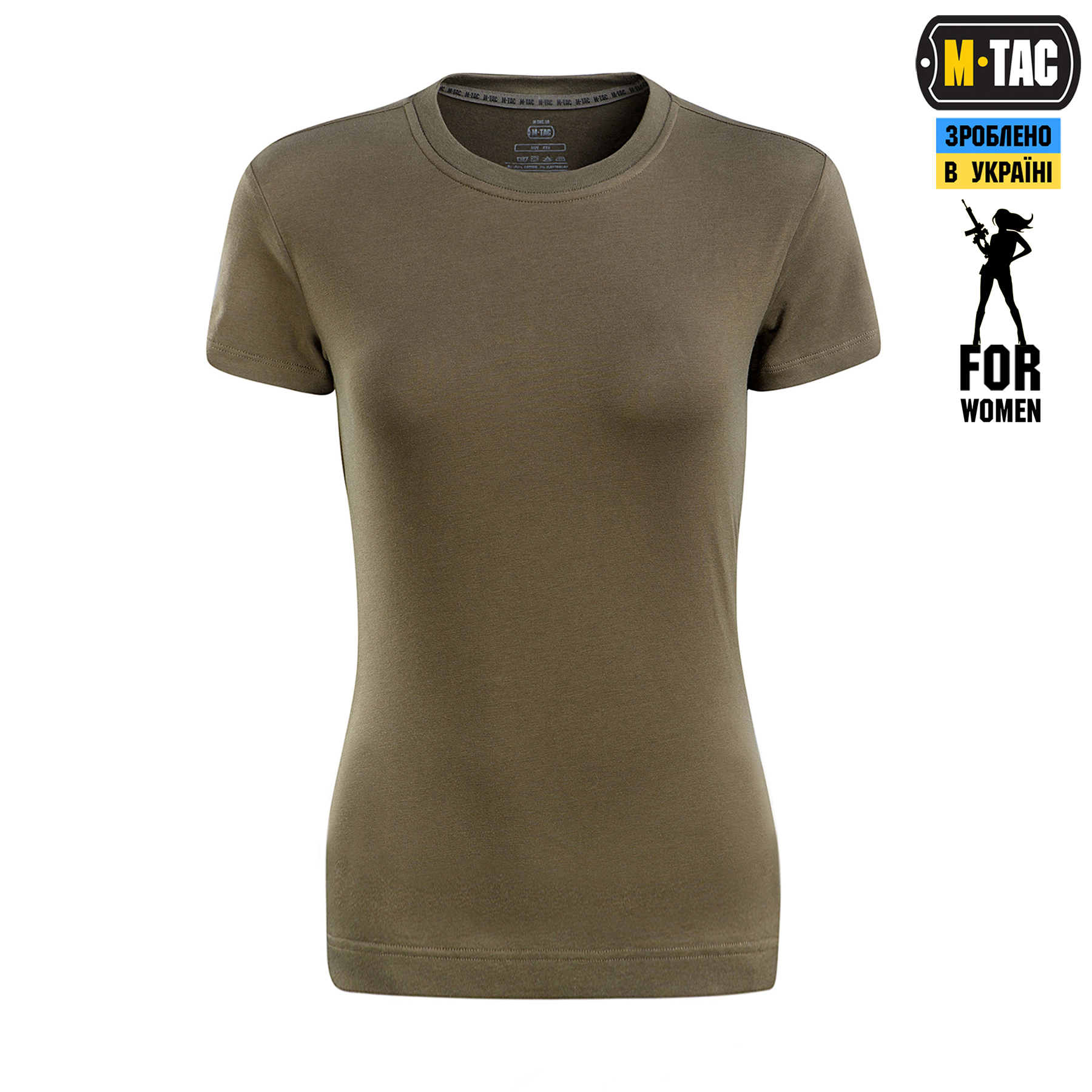 M-Tac футболка 93/7 Summer Lady Dark Olive M-Tac футболка 93/7 Summer Lady Dark Olive — изображение 2