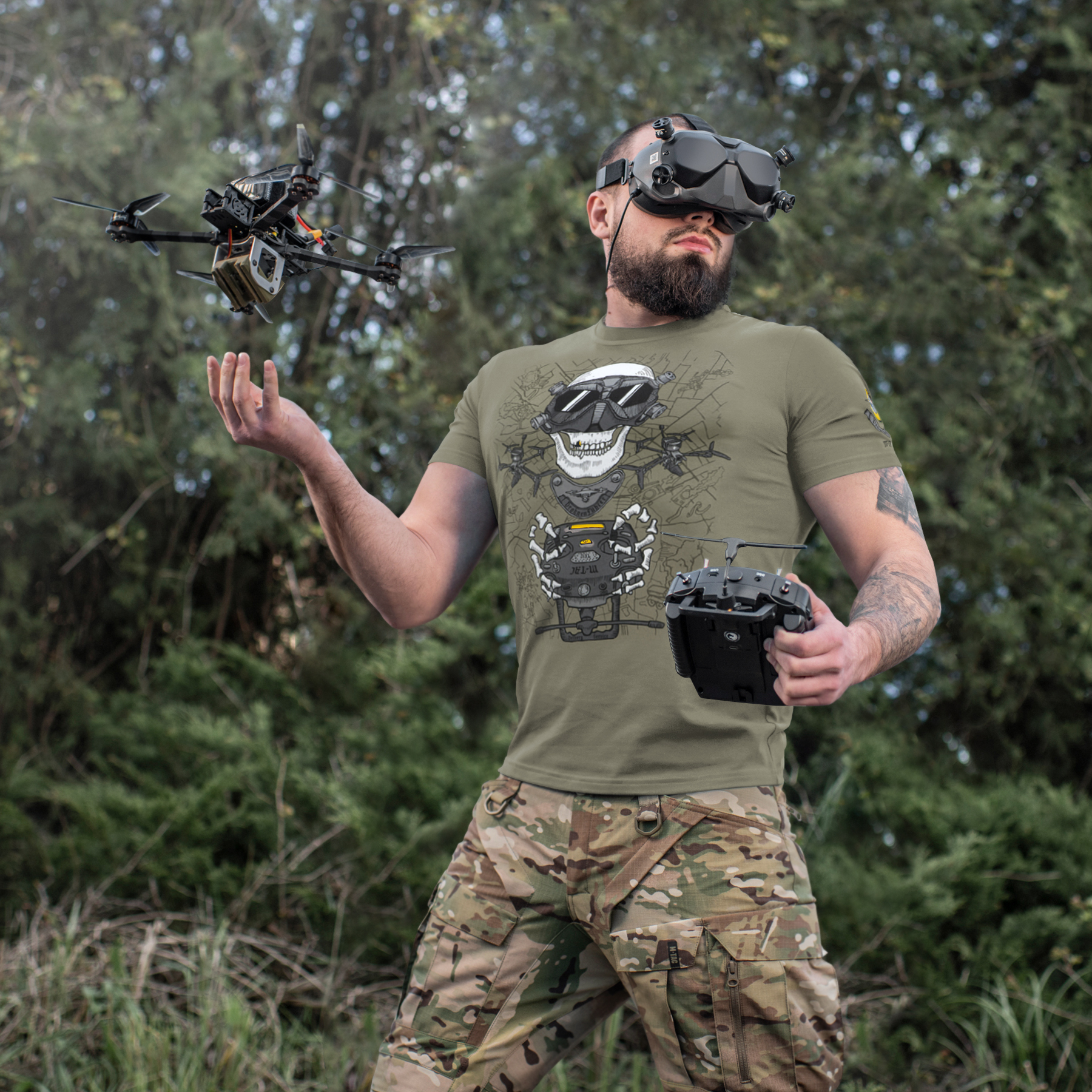 M-Tac футболка Drohnenführer Light Olive M-Tac футболка Drohnenführer Light Olive - Зображення 12