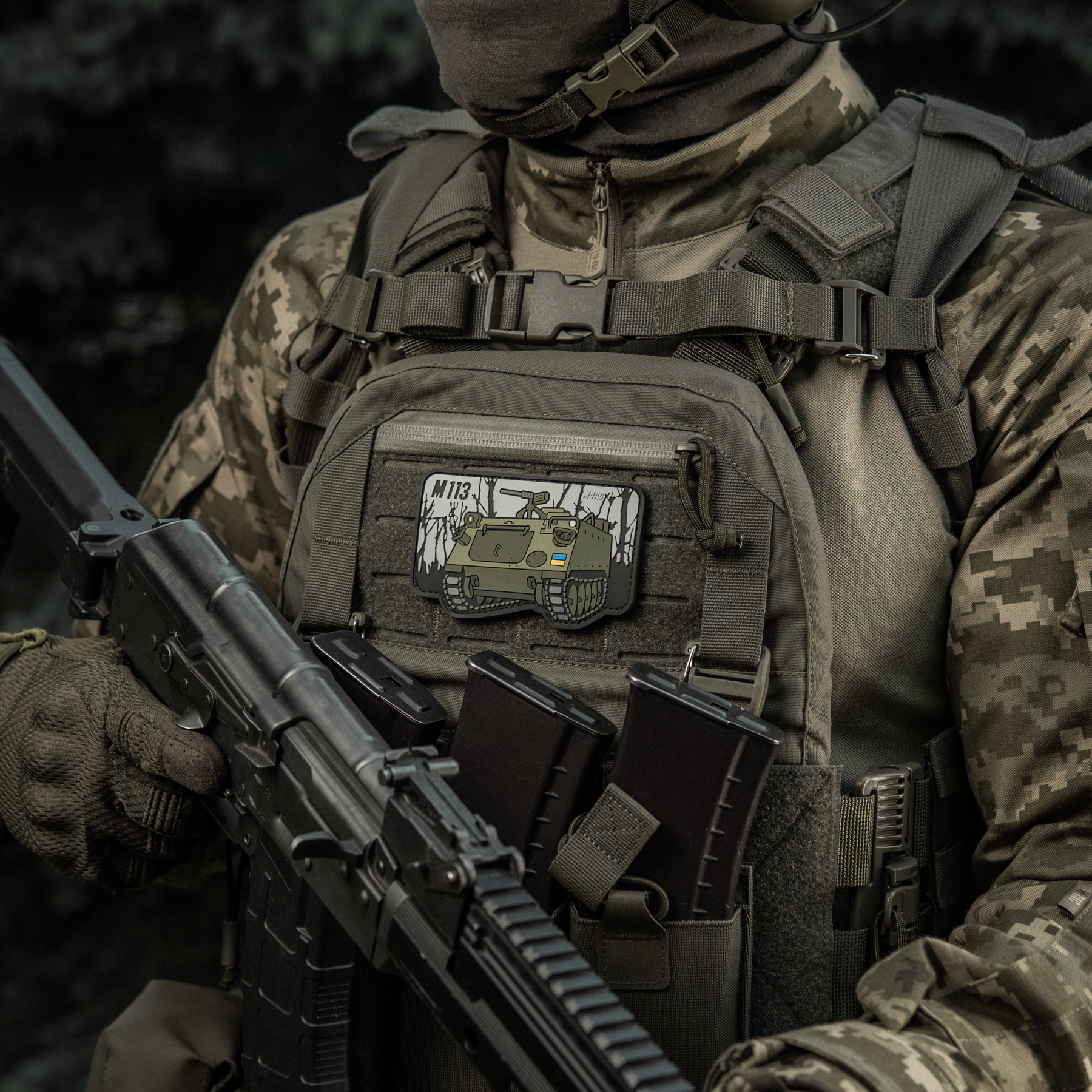 M-Tac нашивка M113 (PVC) M-Tac нашивка M113 (PVC) — изображение 2