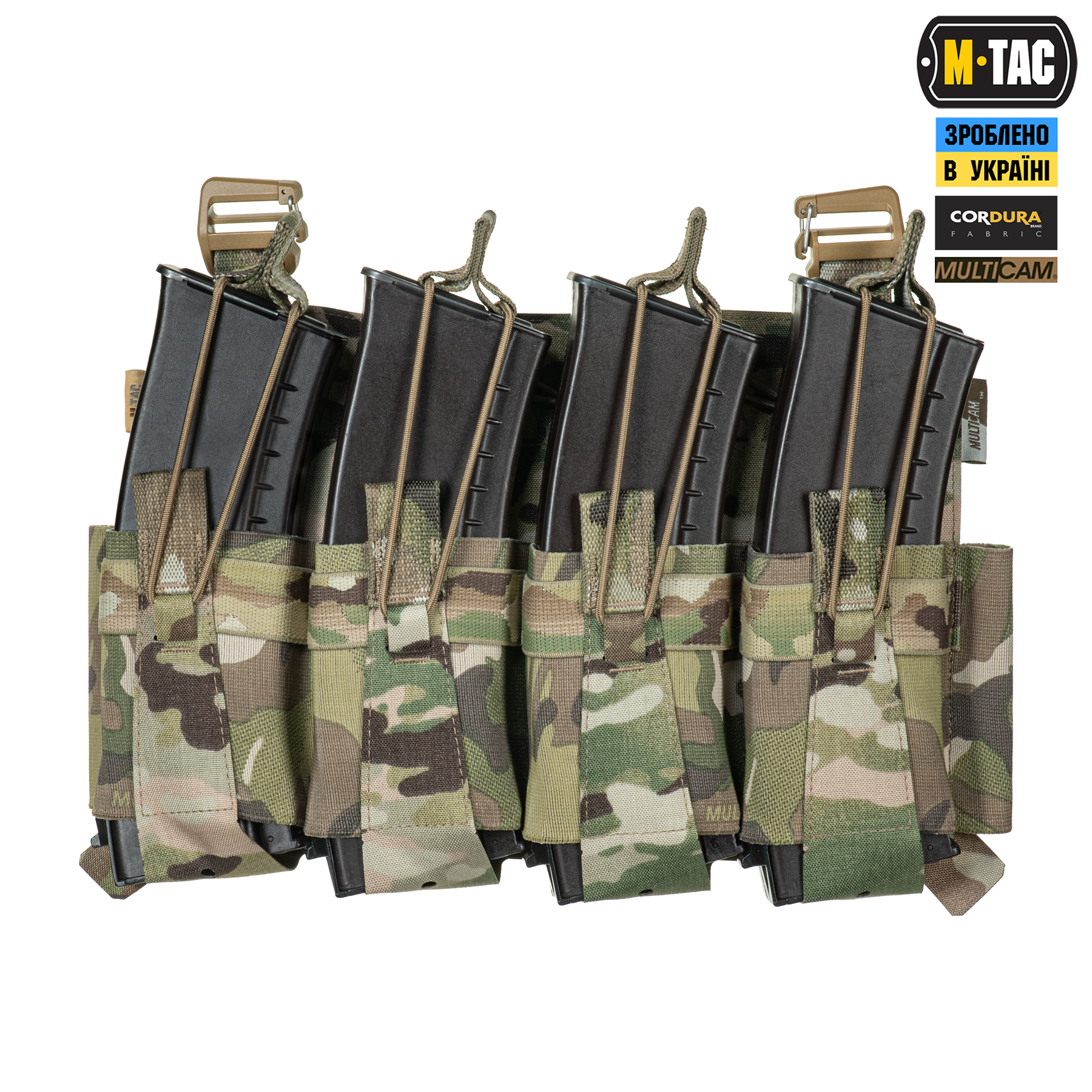 M-Tac передня панель для плитоноски Cuirass QRS XL на 4 магазина Multicam M-Tac передня панель для плитоноски Cuirass QRS XL на 4 магазина Multicam - Зображення 4