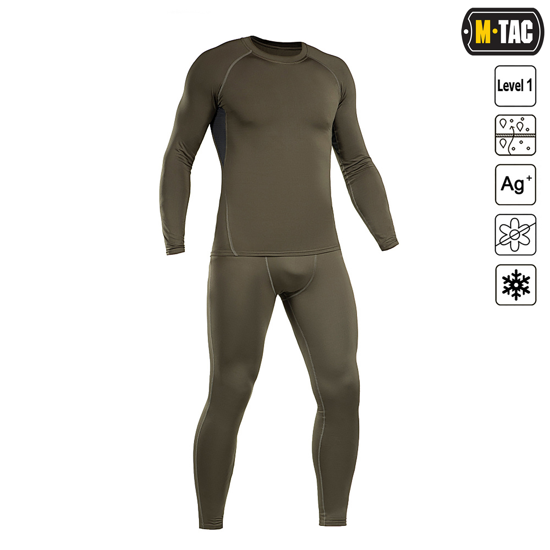 M-Tac термобілизна ThermoLine Olive M-Tac термобілизна ThermoLine Olive - Зображення 3