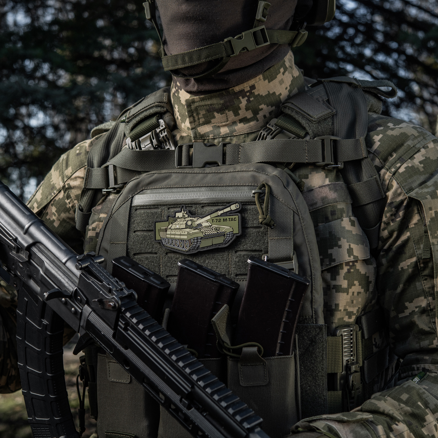 M-Tac нашивка T-72 (PVC) M-Tac нашивка T-72 (PVC) - Зображення 2