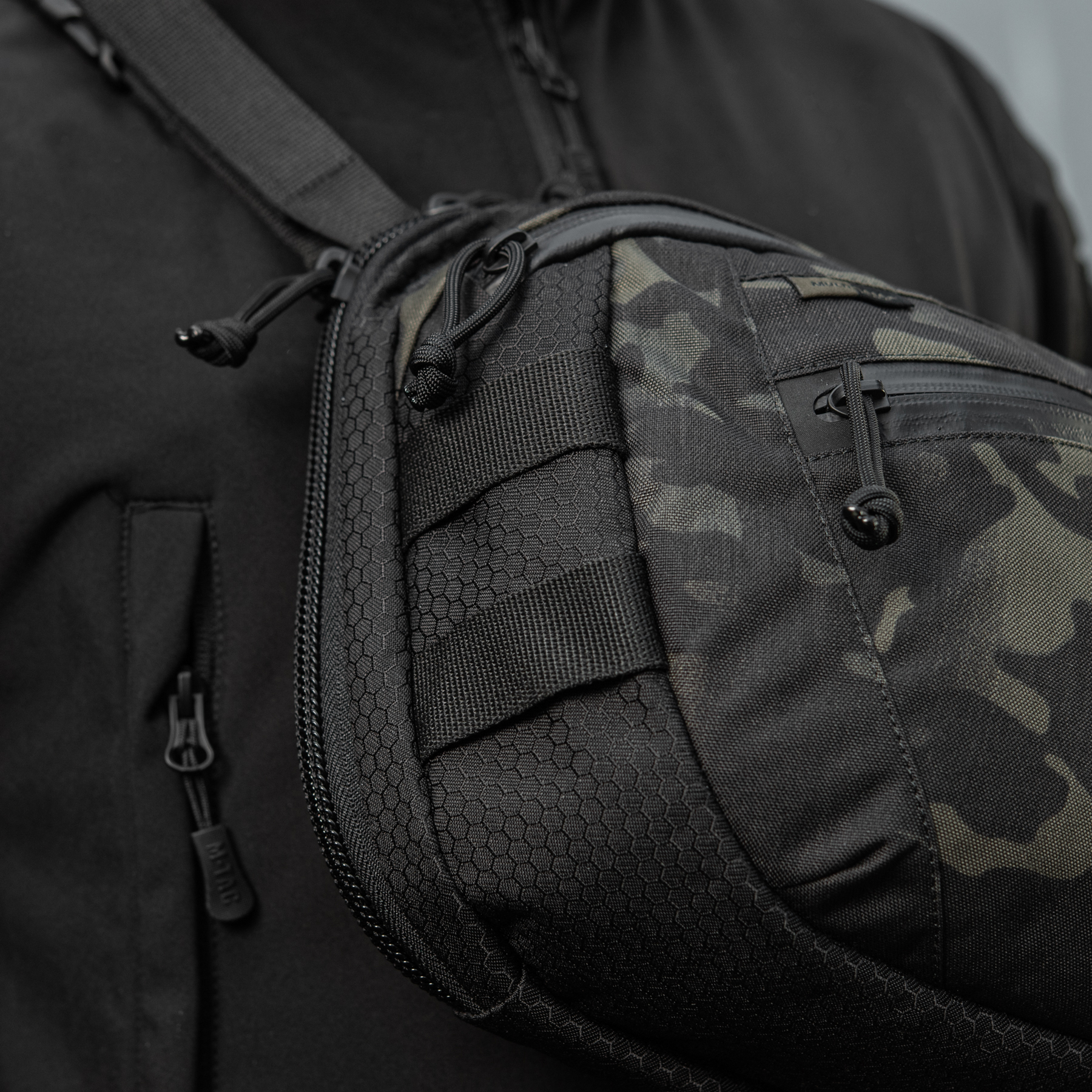 M-Tac сумка Sphaera Hex Hardsling Bag Large Elite Multicam Black/Black M-Tac сумка Sphaera Hex Hardsling Bag Large Elite Multicam Black/Black - Зображення 17