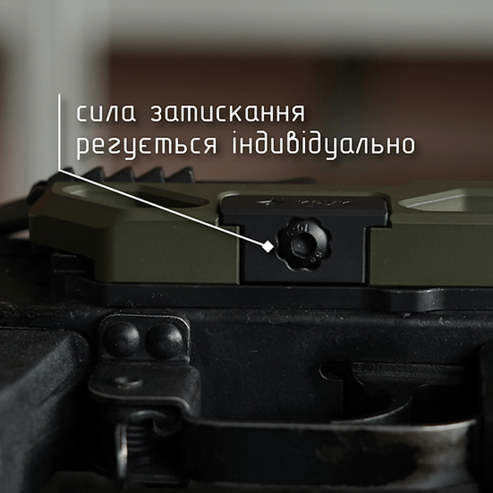 Крук RIS боковий кронштейн швидкозємний для АКМ/АК-74 Coyot Крук RIS боковий кронштейн швидкозємний для АКМ/АК-74 Coyot - Зображення 6